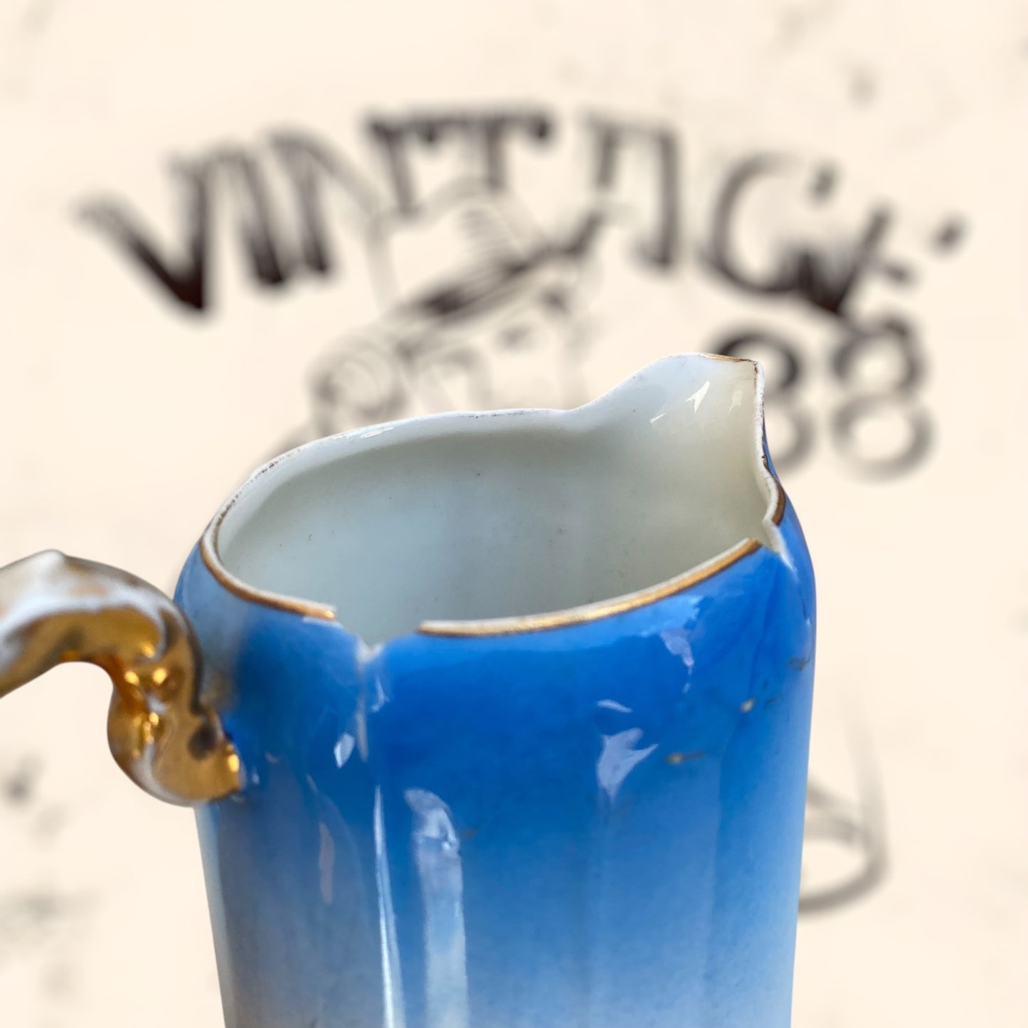 Juego de Té de porcelana Limoges (Albert Pillivuyt) S. XIX
