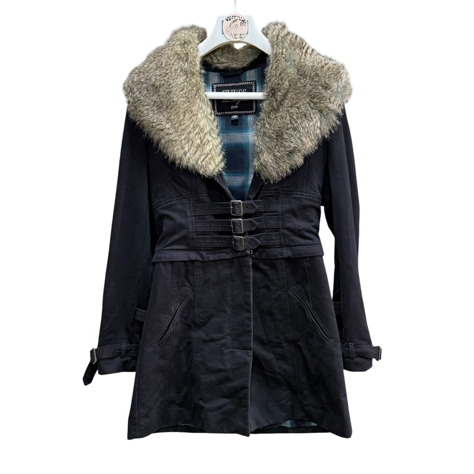 Abrigo Guess desmontable vintage