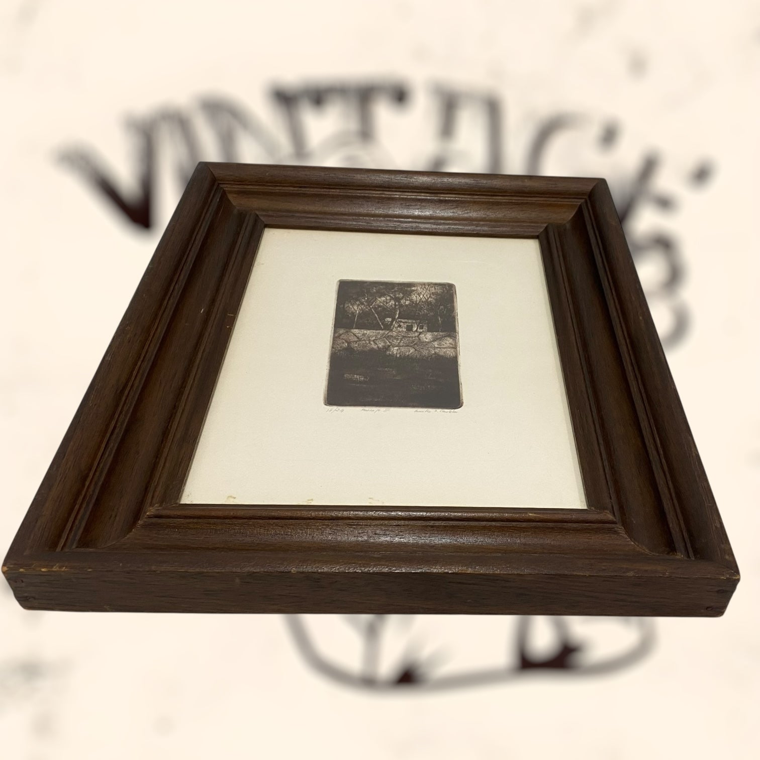 Grabado de Emilio D. Castelar firmado y numerado a lápiz