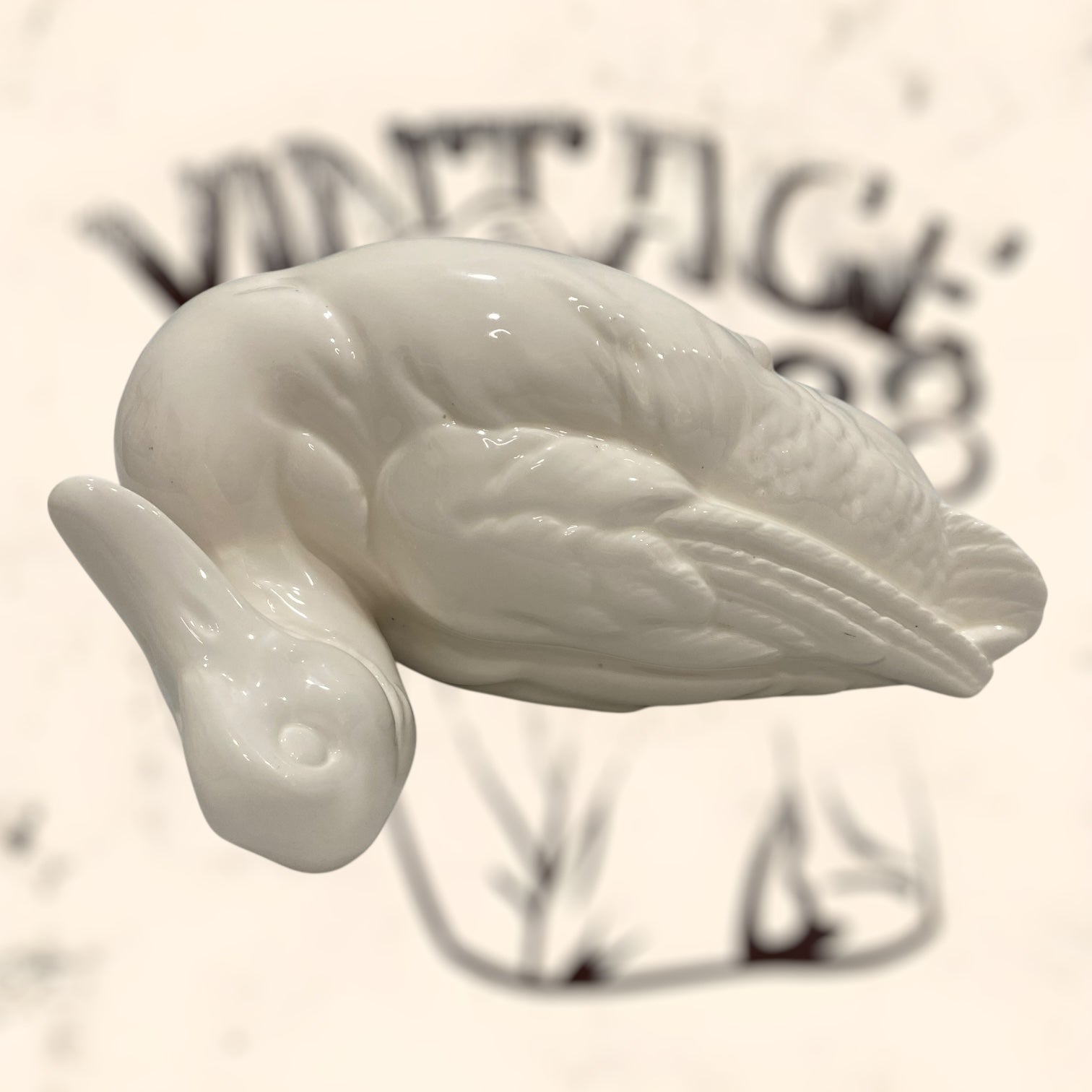Pato de Cerámica Hispania de Manises vintage