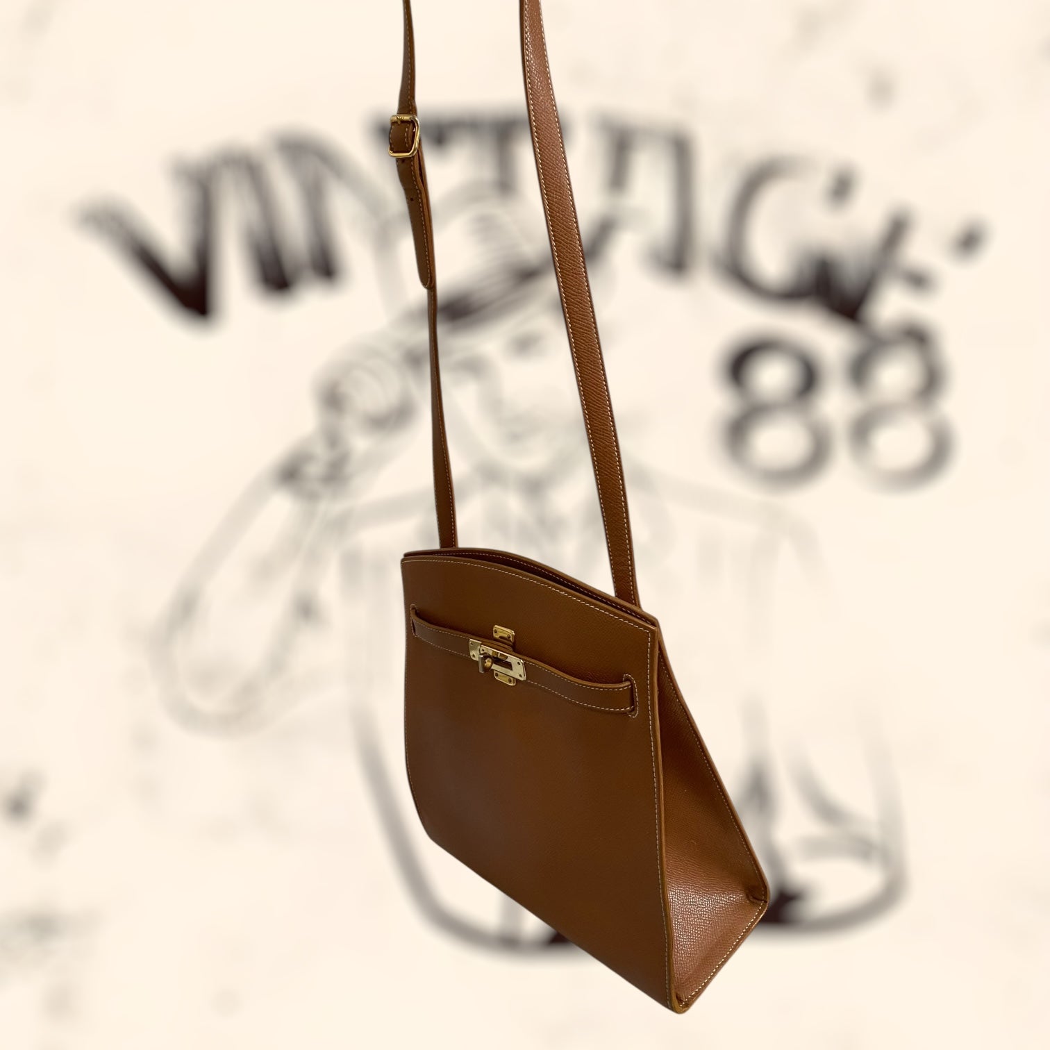Bolso Cellerini Firenze de piel vintage
