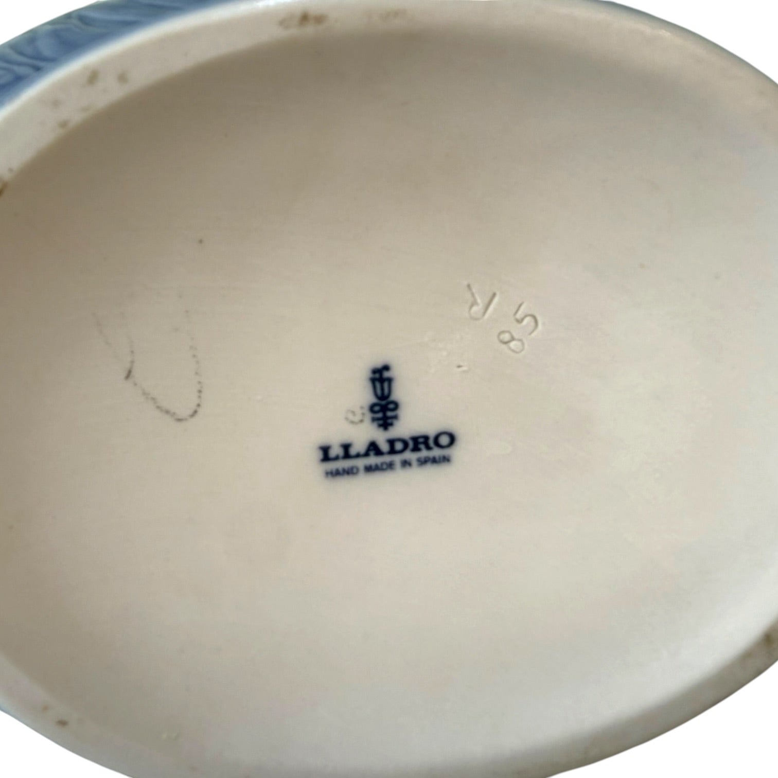Jarrón Oval Don Quijote de porcelana Lladró