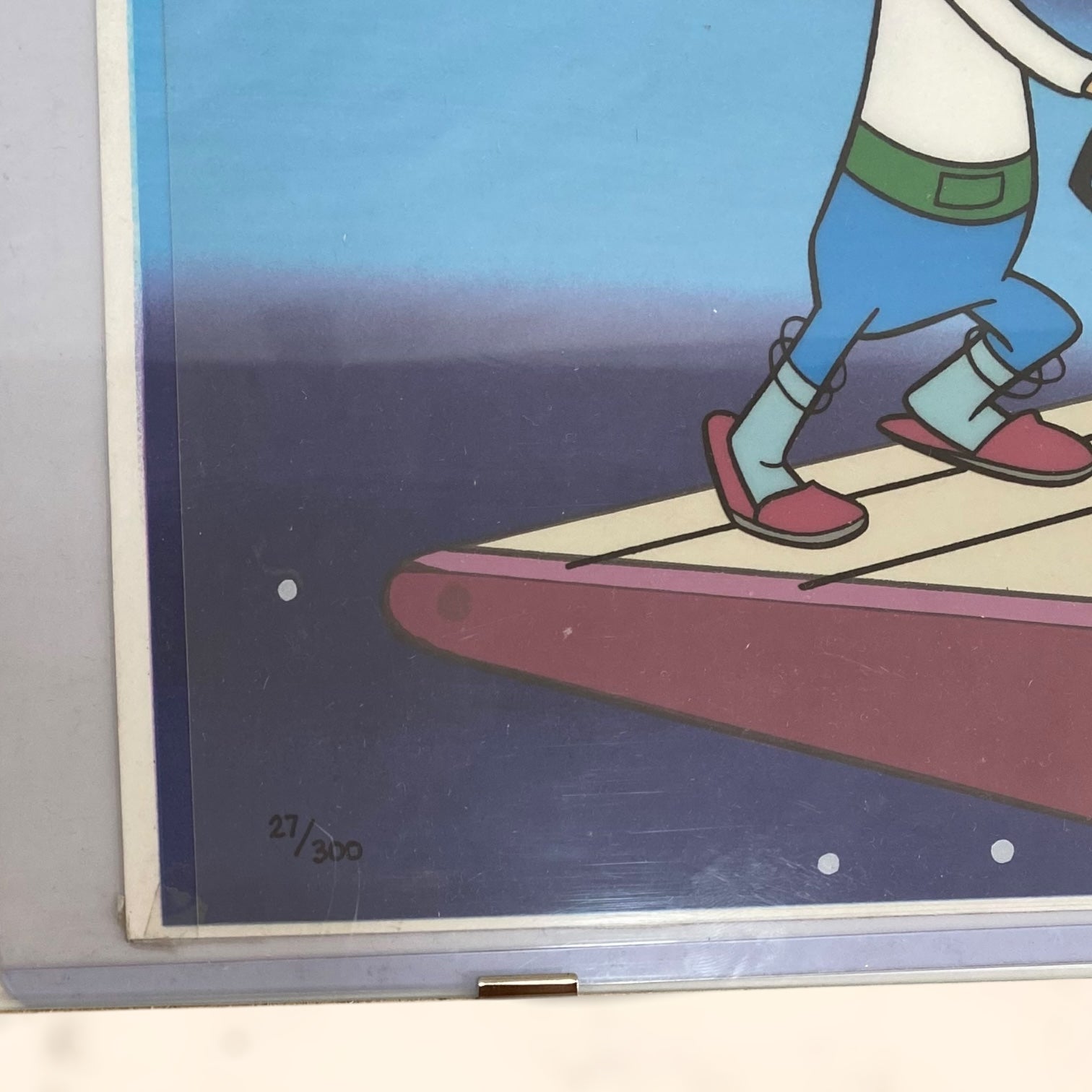 Sericel de Los Supersónicos original con certificado de autenticidad