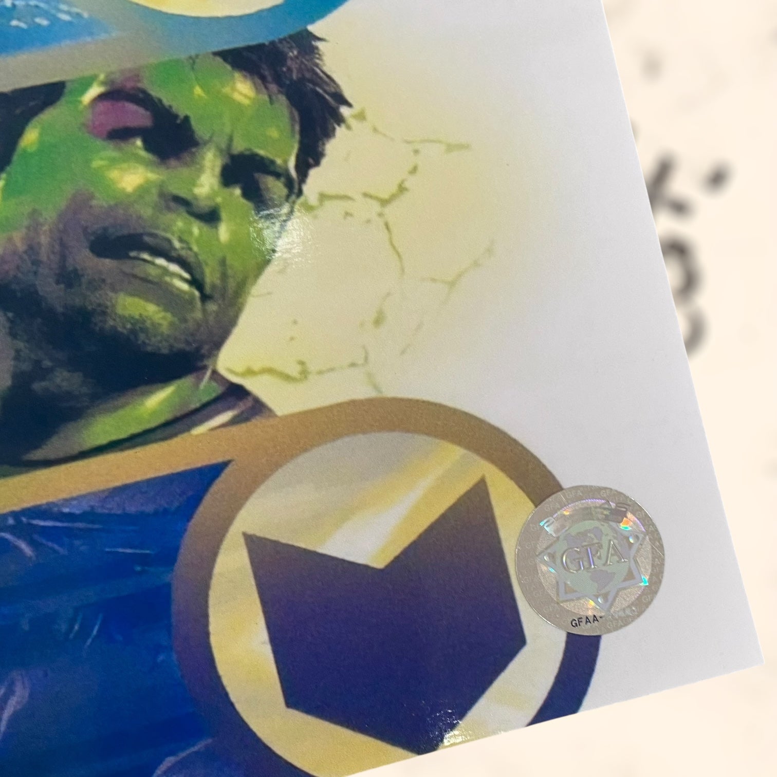 Impresión fotográfica de la película de Los Vengadores firmada por Jude Law con certificado de autenticidad