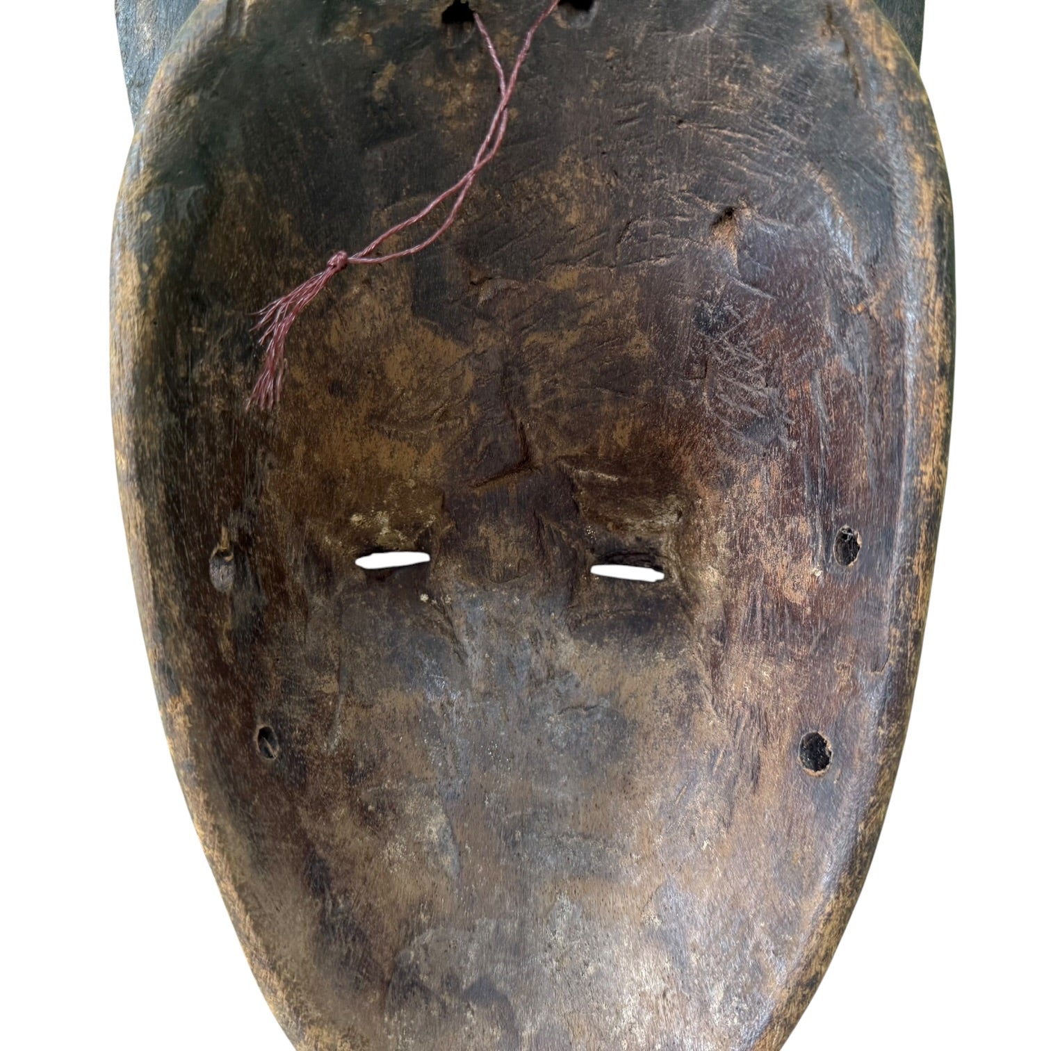 Pareja de máscaras tribales Guro Africanas vintage
