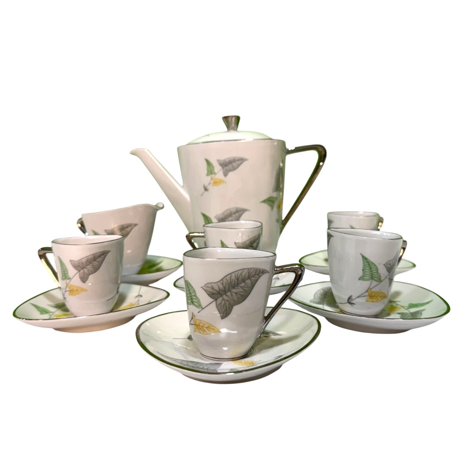 Juego de té de porcelana Limoges Francesa vintage