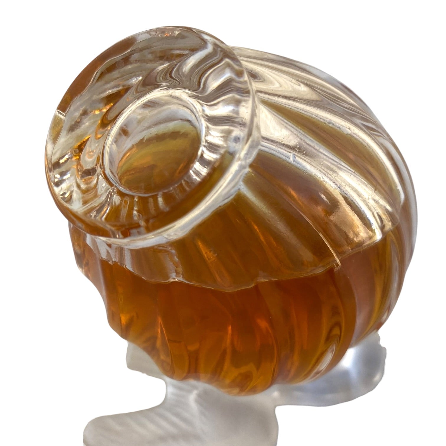 Frasco de perfume L’ Air Temp de Nina Ricci diseñado por Marc Lalique de 1948