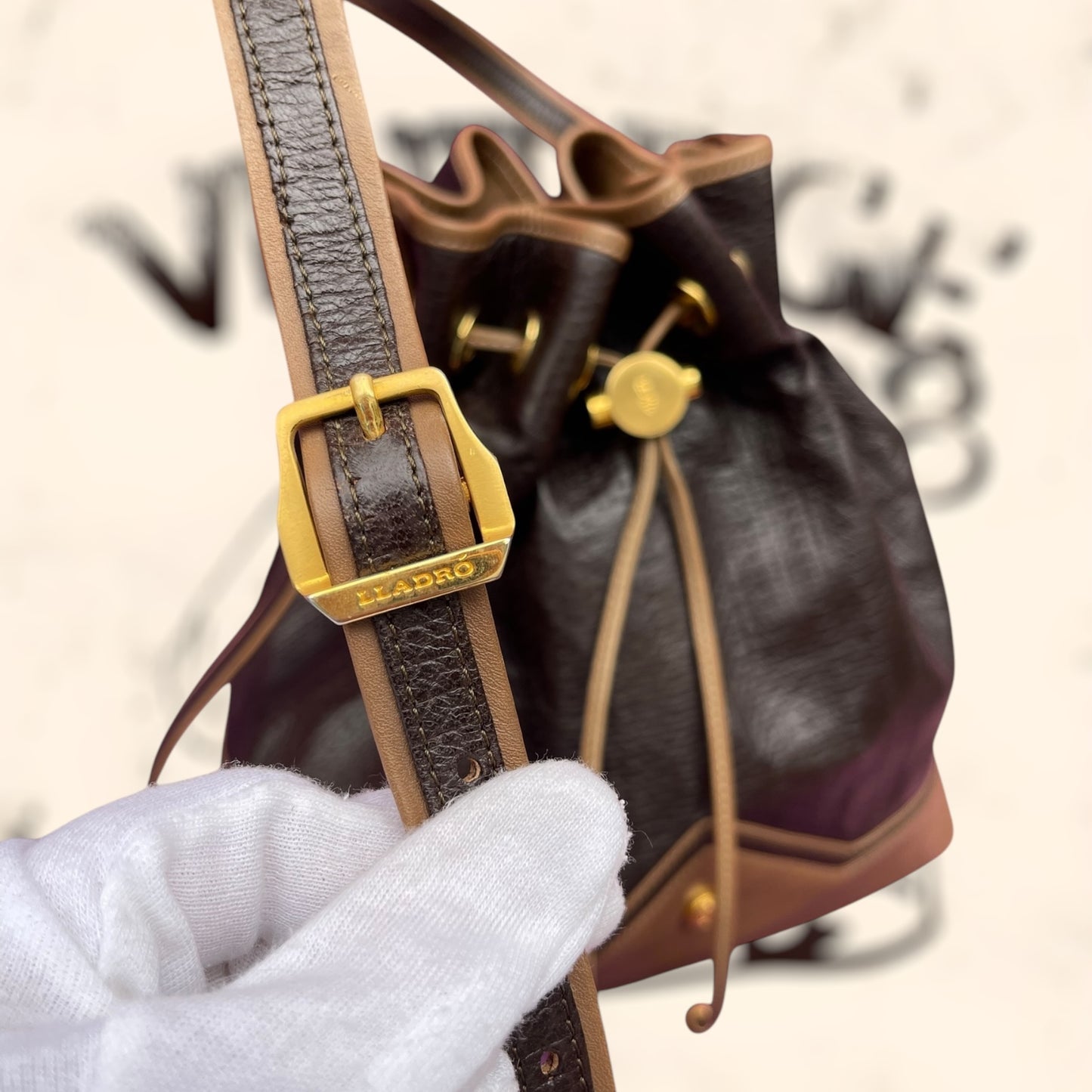 Bolso Lladró de piel