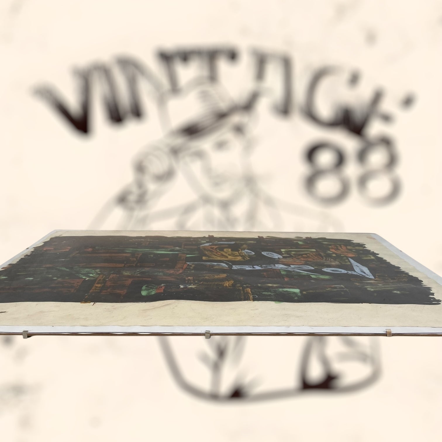 Pintura abstracta de Tino Calabuig