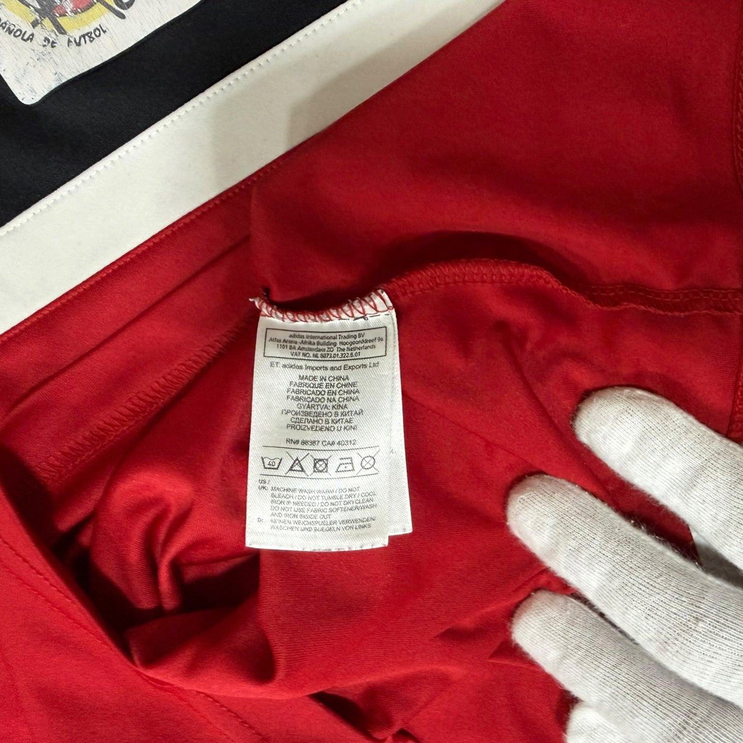 Camiseta Adidas de la Federación Española de Árbitros vintage