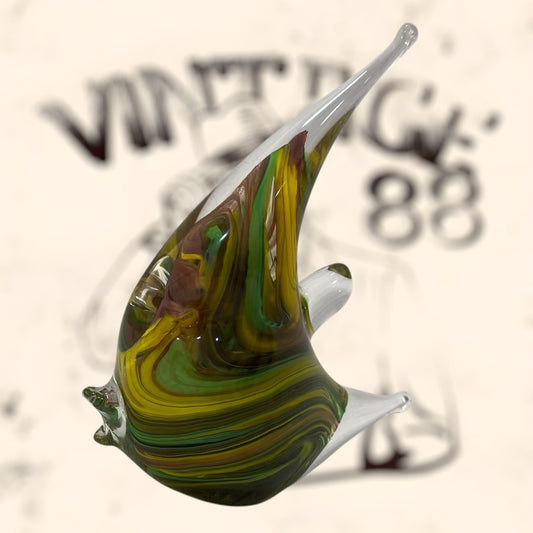 Pez de cristal Murano firmado