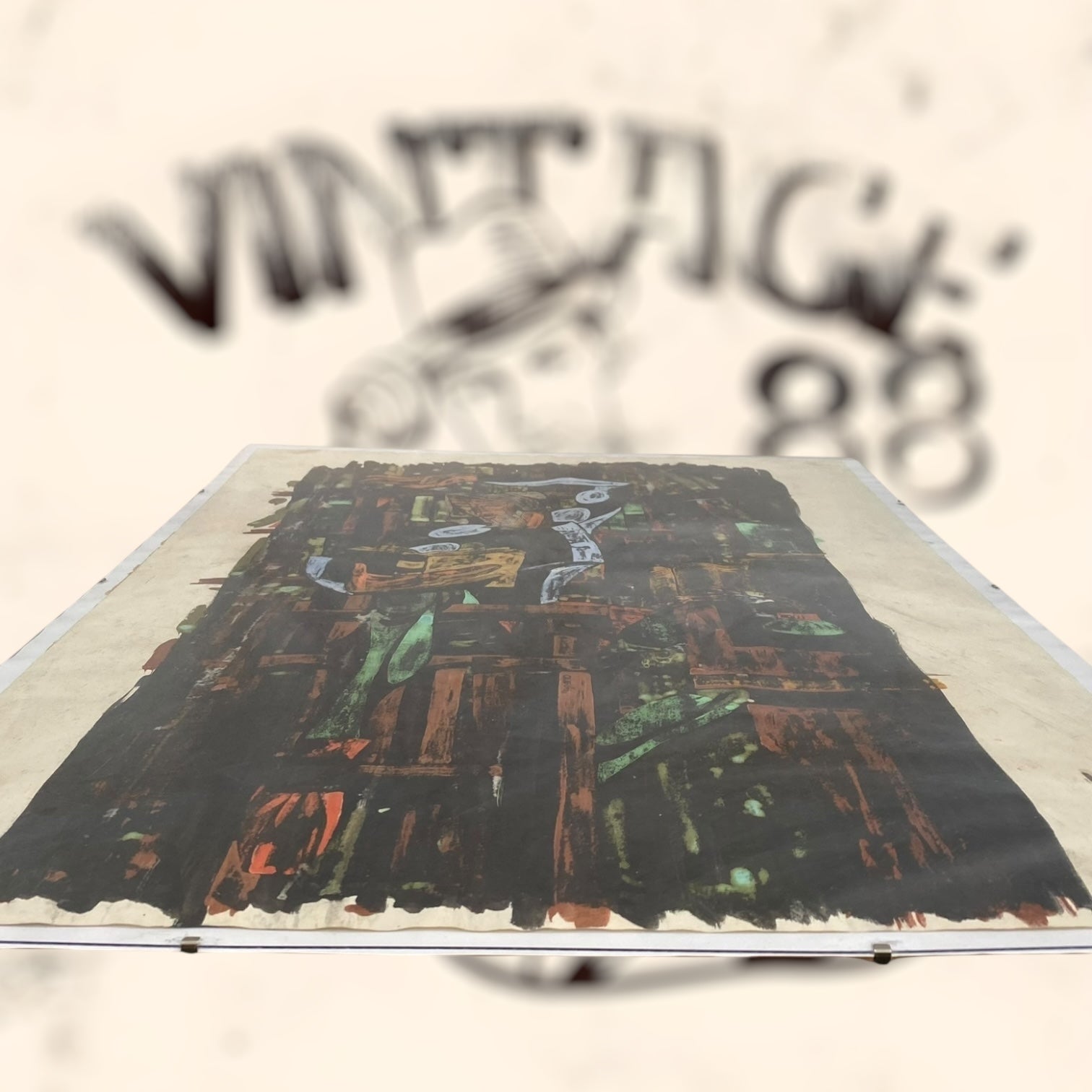 Pintura abstracta de Tino Calabuig