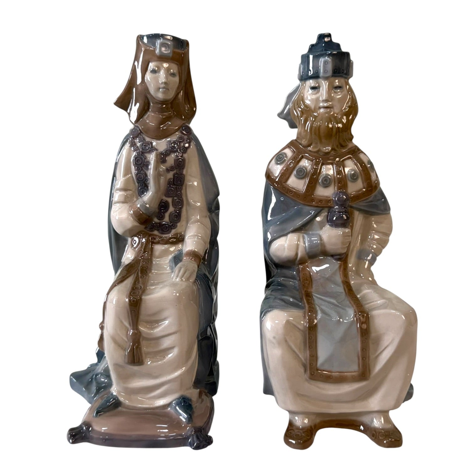 Reyes Medievales o Góticos de porcelana Lladró primera época