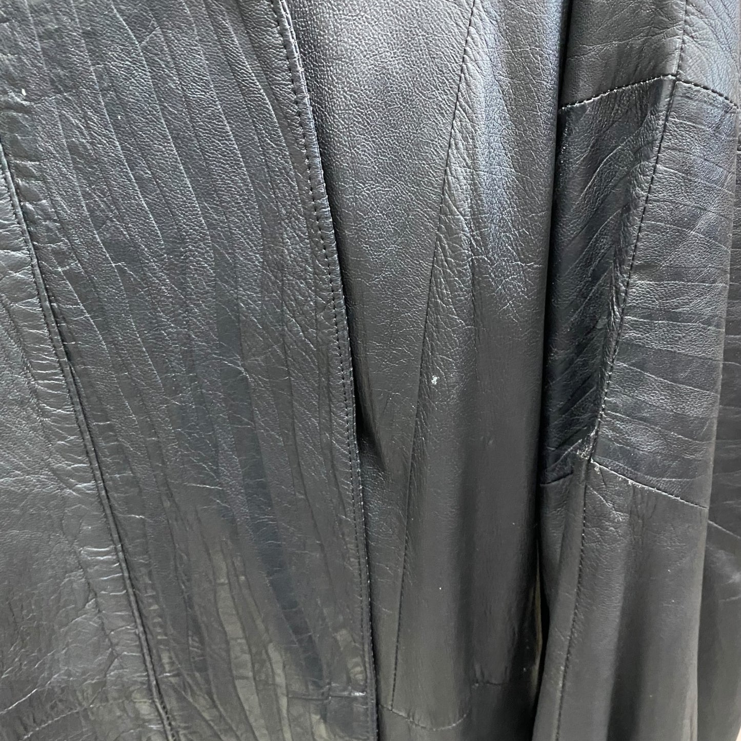 Chaqueta Yves Saint Laurent de cuero vintage