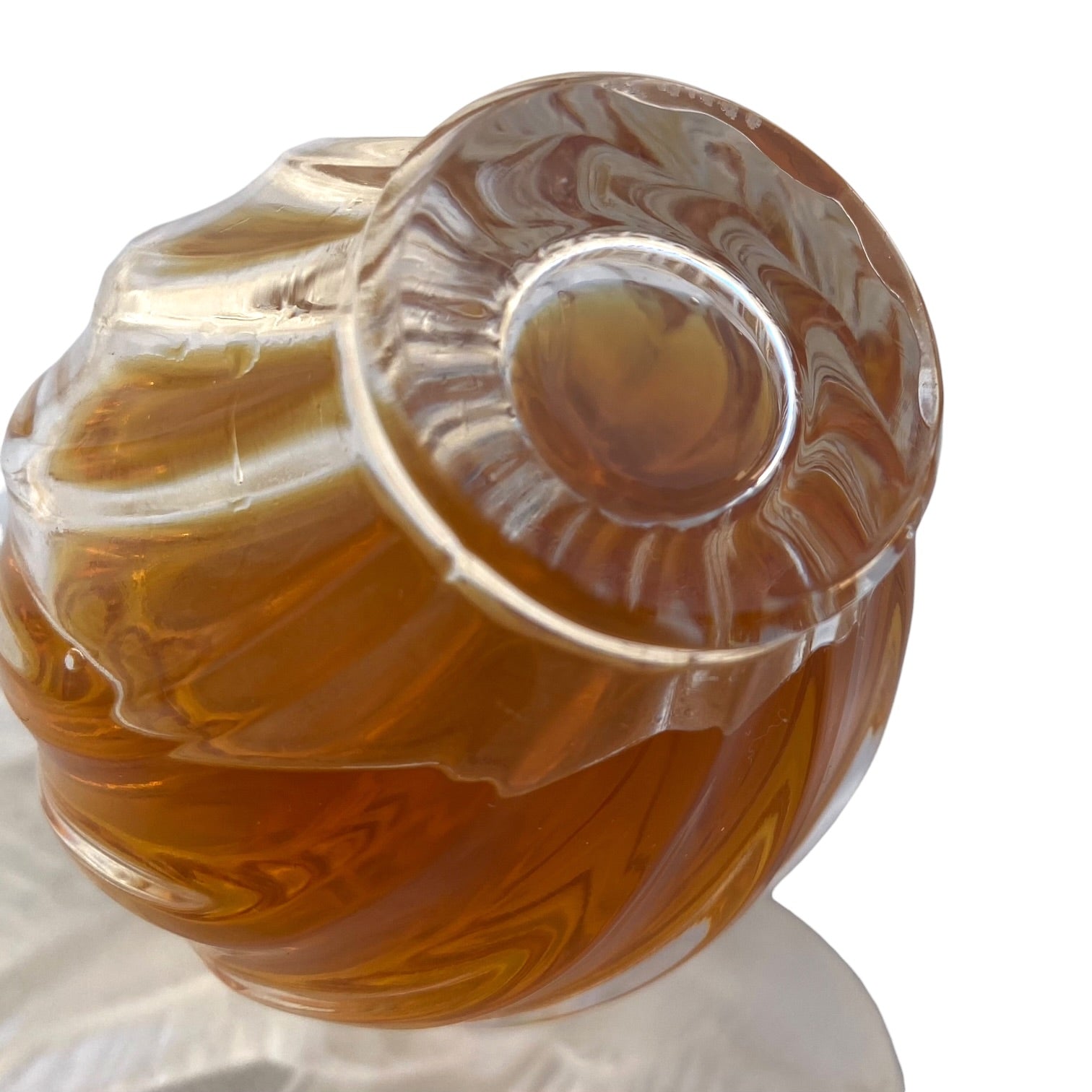 Frasco de perfume L’ Air Temp de Nina Ricci diseñado por Marc Lalique de 1948