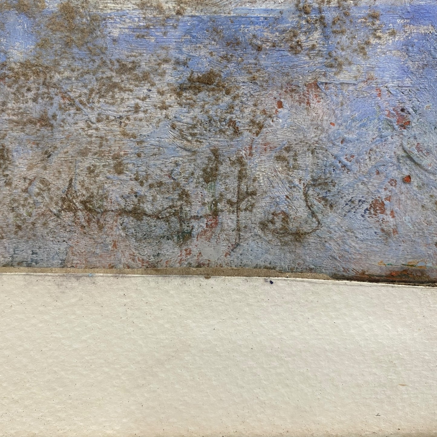 Pintura enmarcada y firmada
