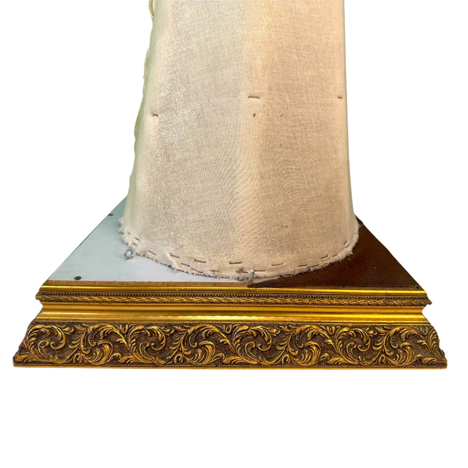 Virgen de vestir policromada de E. G. Francés de gran tamaño