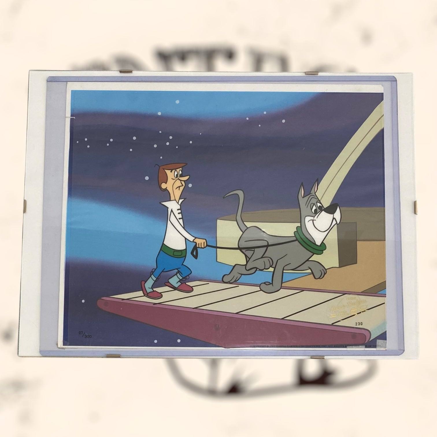 Sericel de Los Supersónicos original con certificado de autenticidad