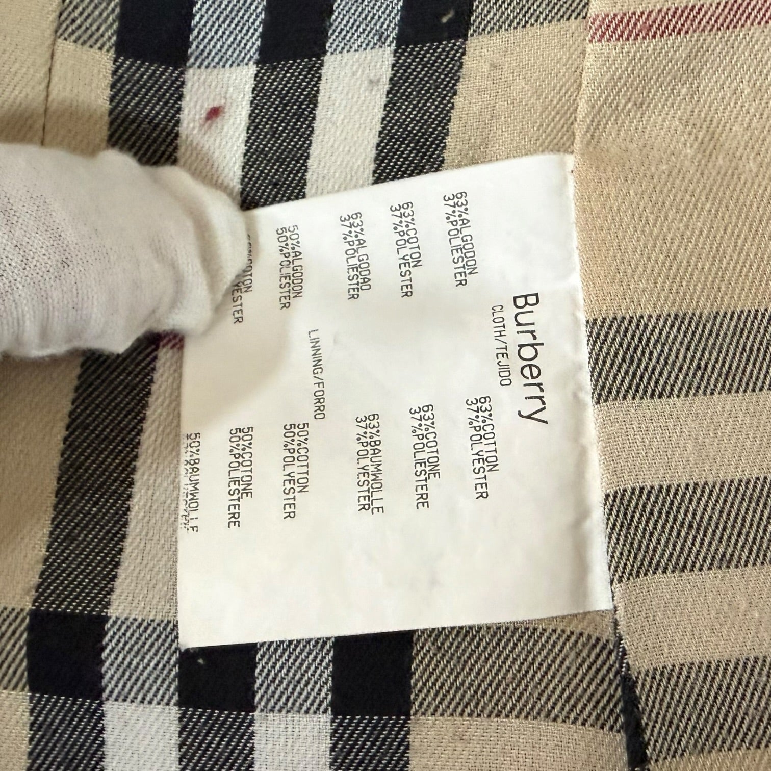 Cazadora Burberry vintage