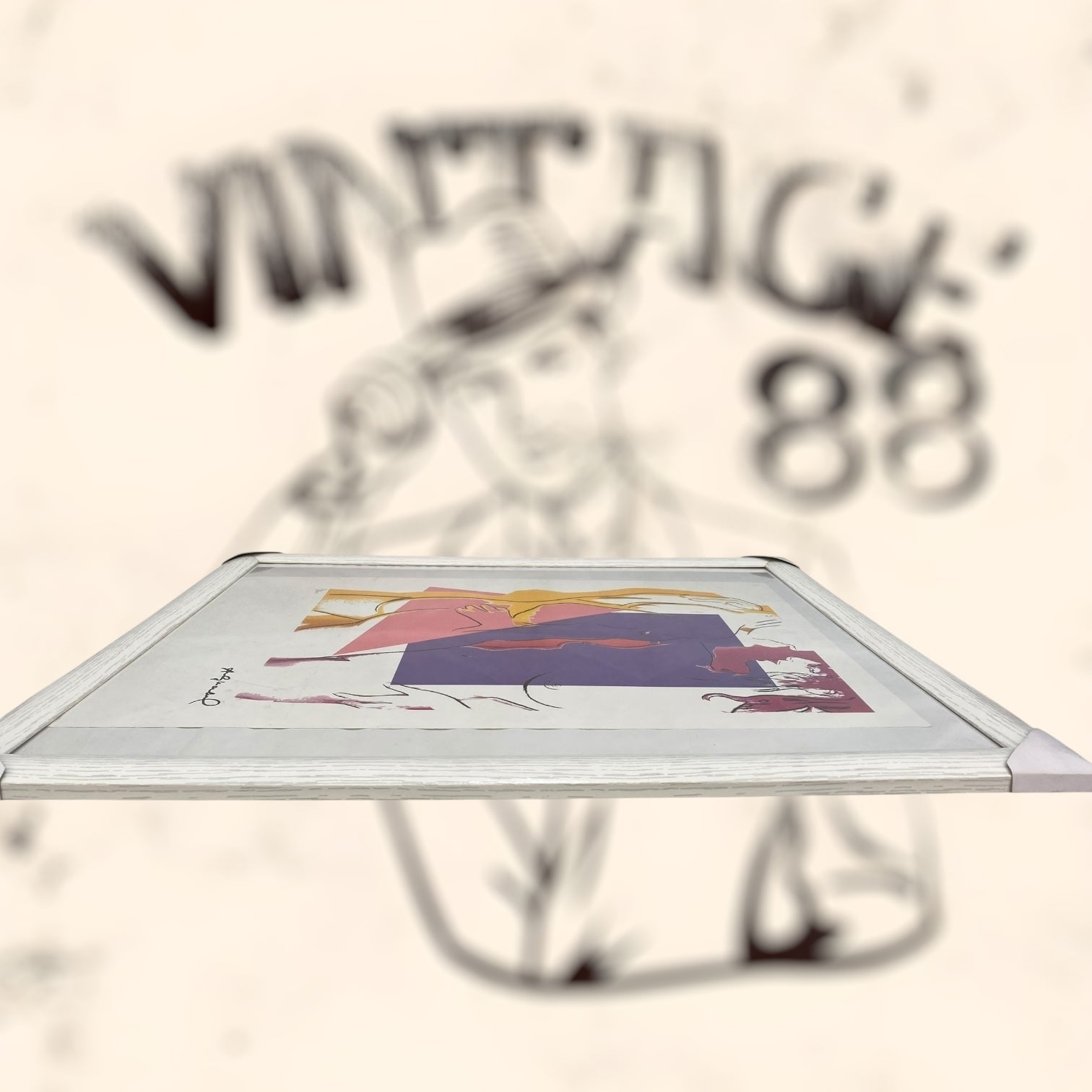 Litografía Love de Andy Warholl con certificado de autenticidad