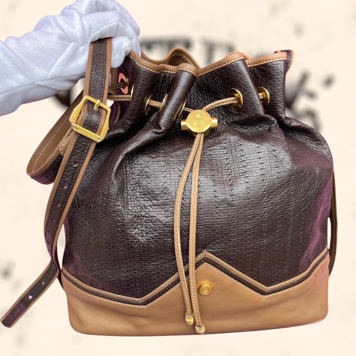 Bolso Lladró de piel