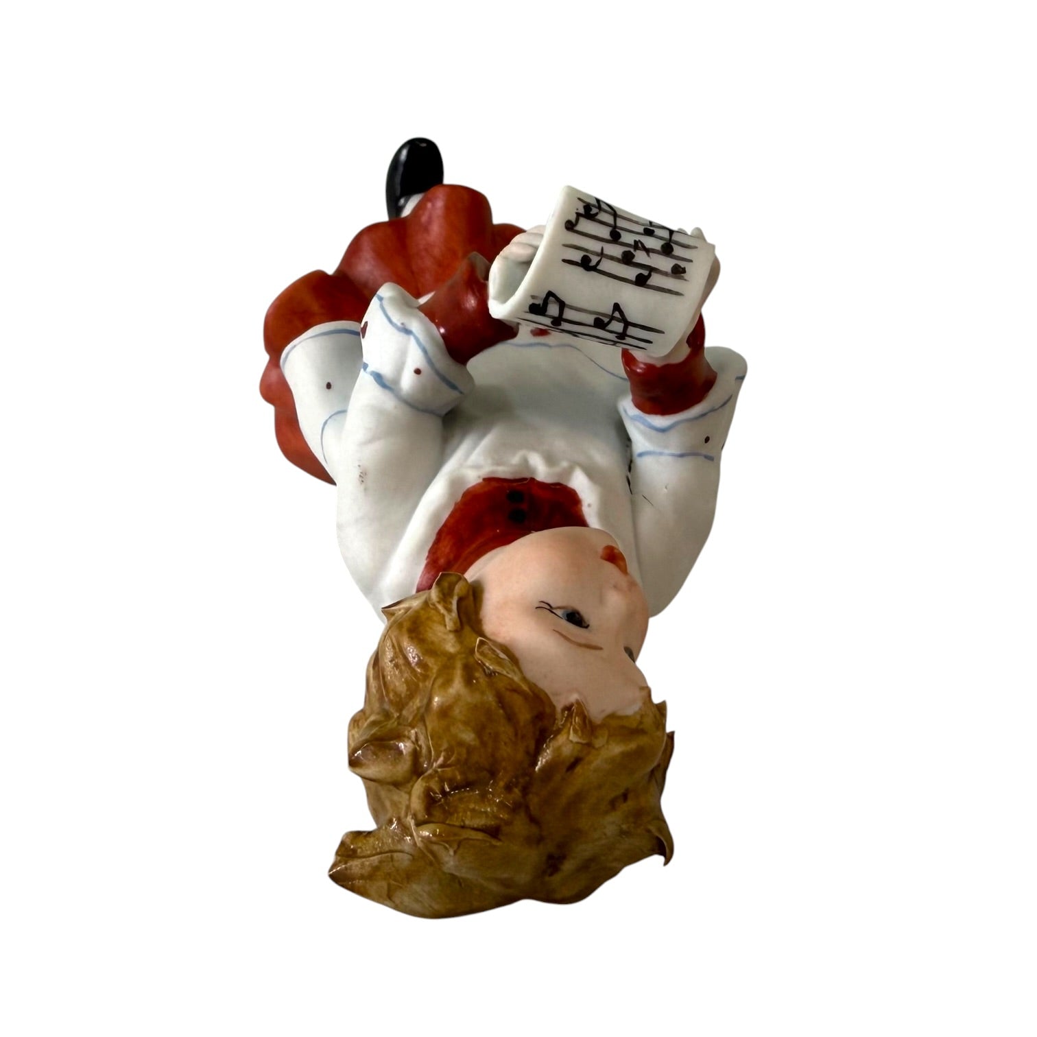 Vintage italienisches Capodimonte Porzellan Ministranten-Set