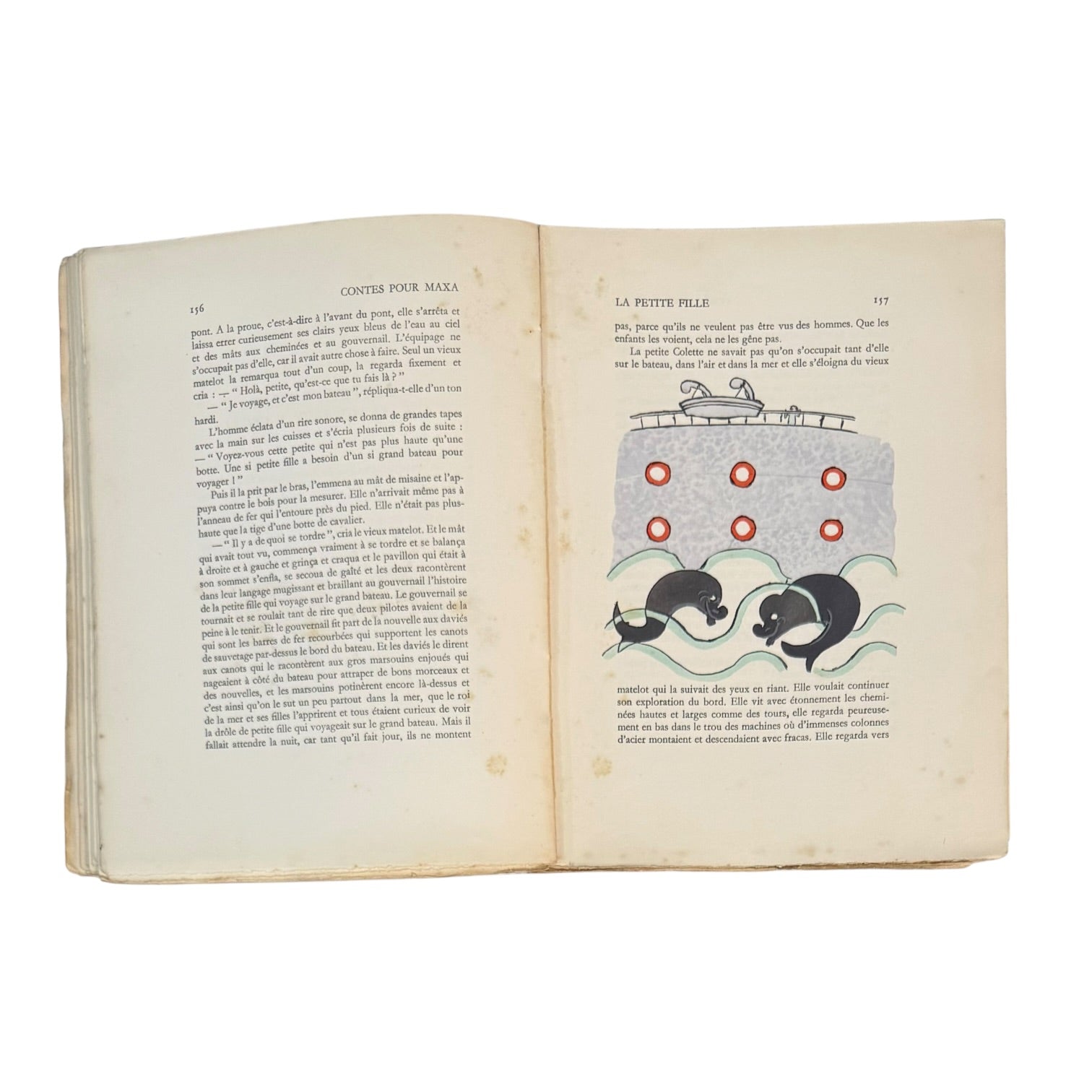 Libro Contes pour Maxa del año 1929