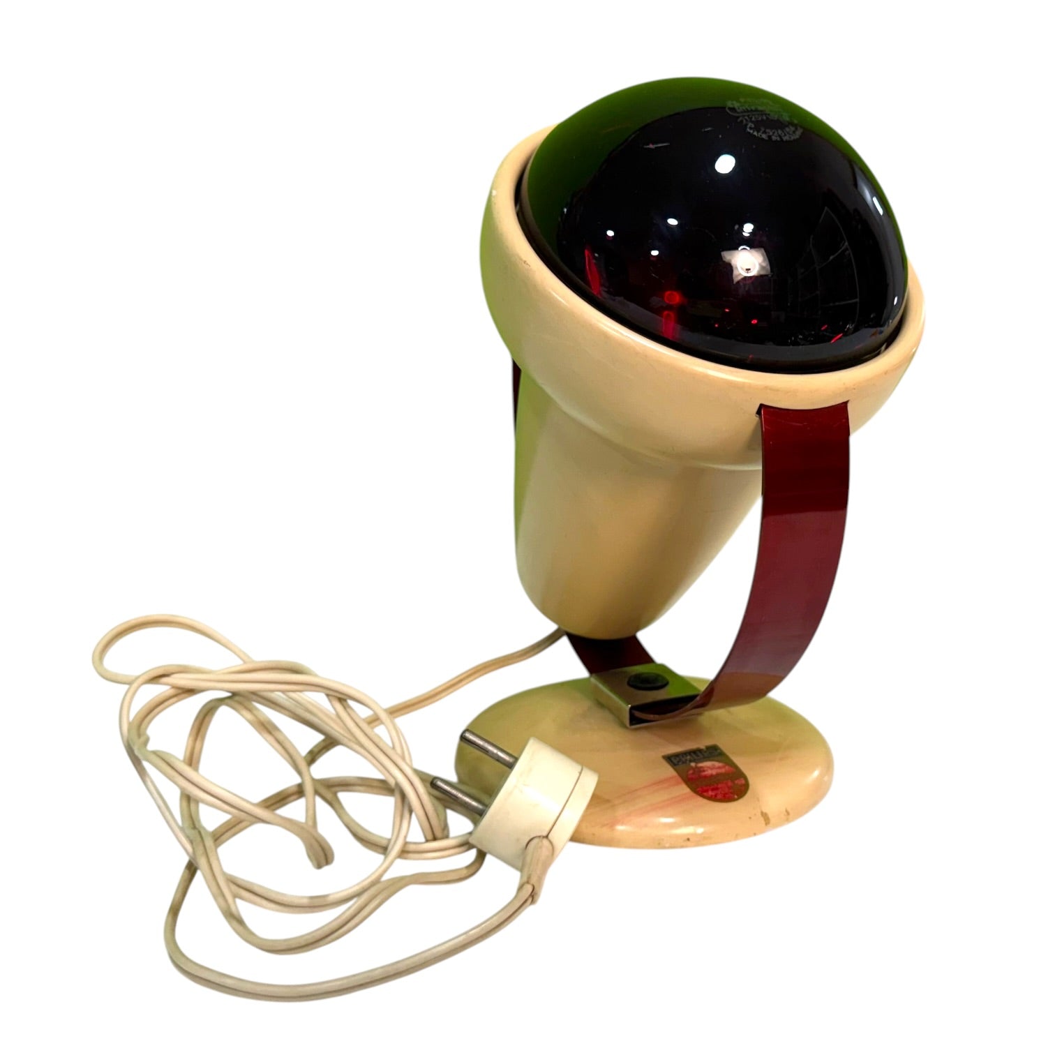 Lámpara de calor Philips Infraphil diseñada por Charlotte Perriand vintage