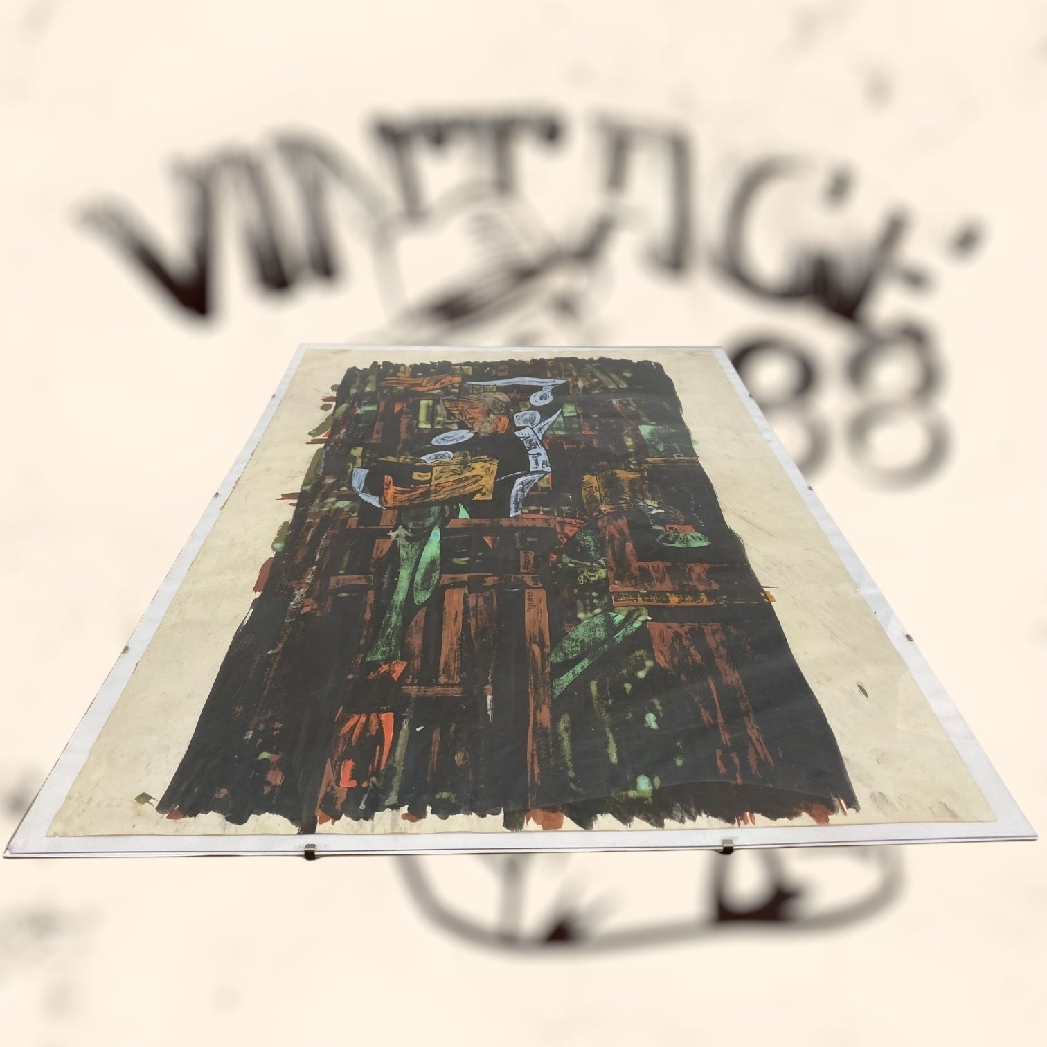 Pintura abstracta de Tino Calabuig