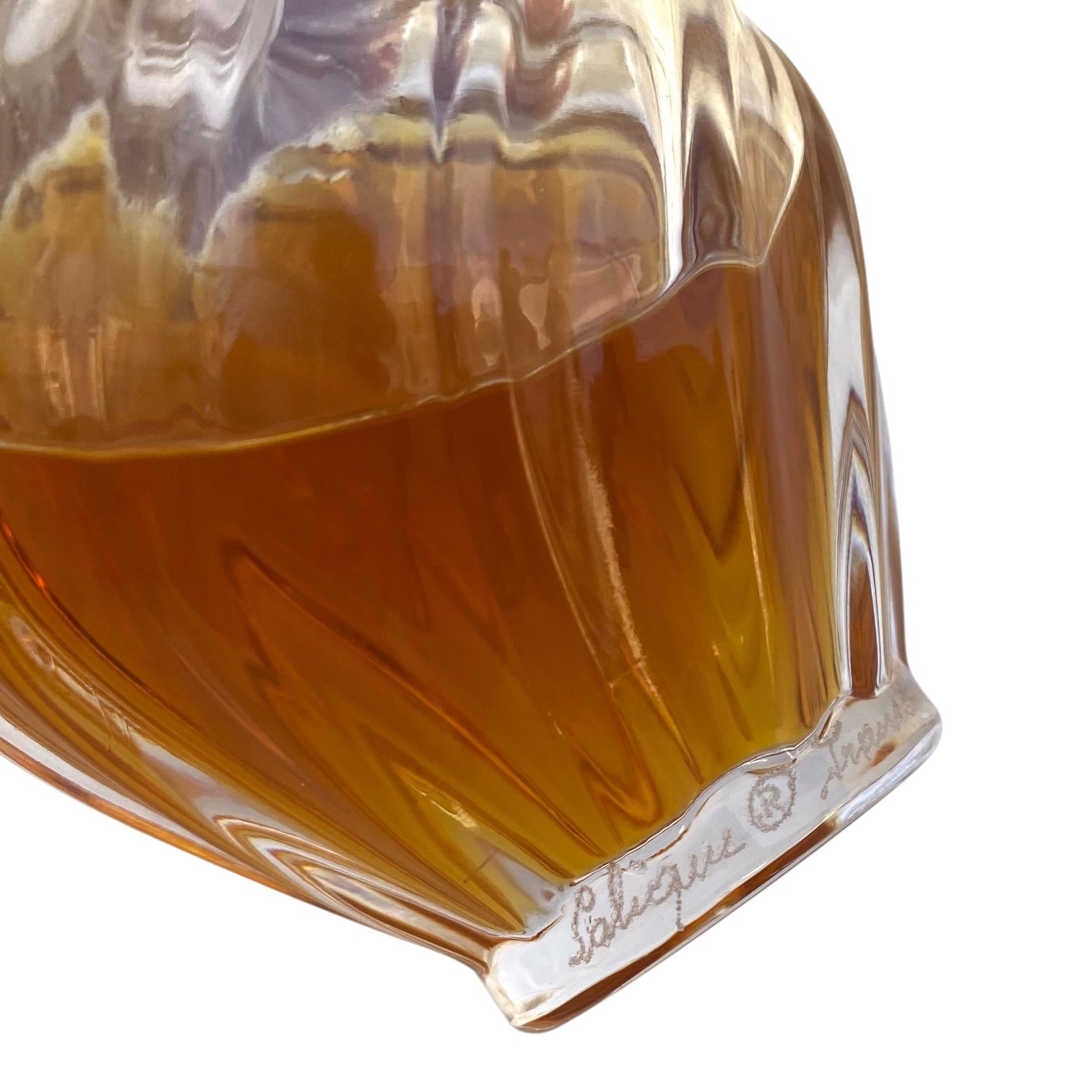 Frasco de perfume L’ Air Temp de Nina Ricci diseñado por Marc Lalique de 1948