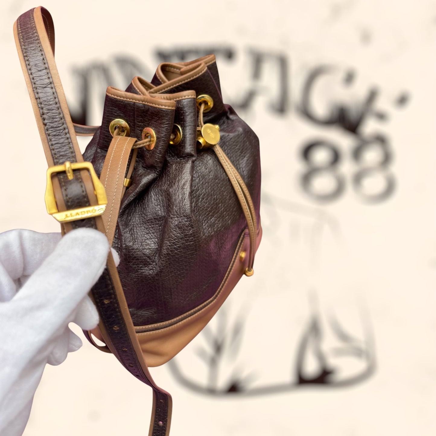 Bolso Lladró de piel