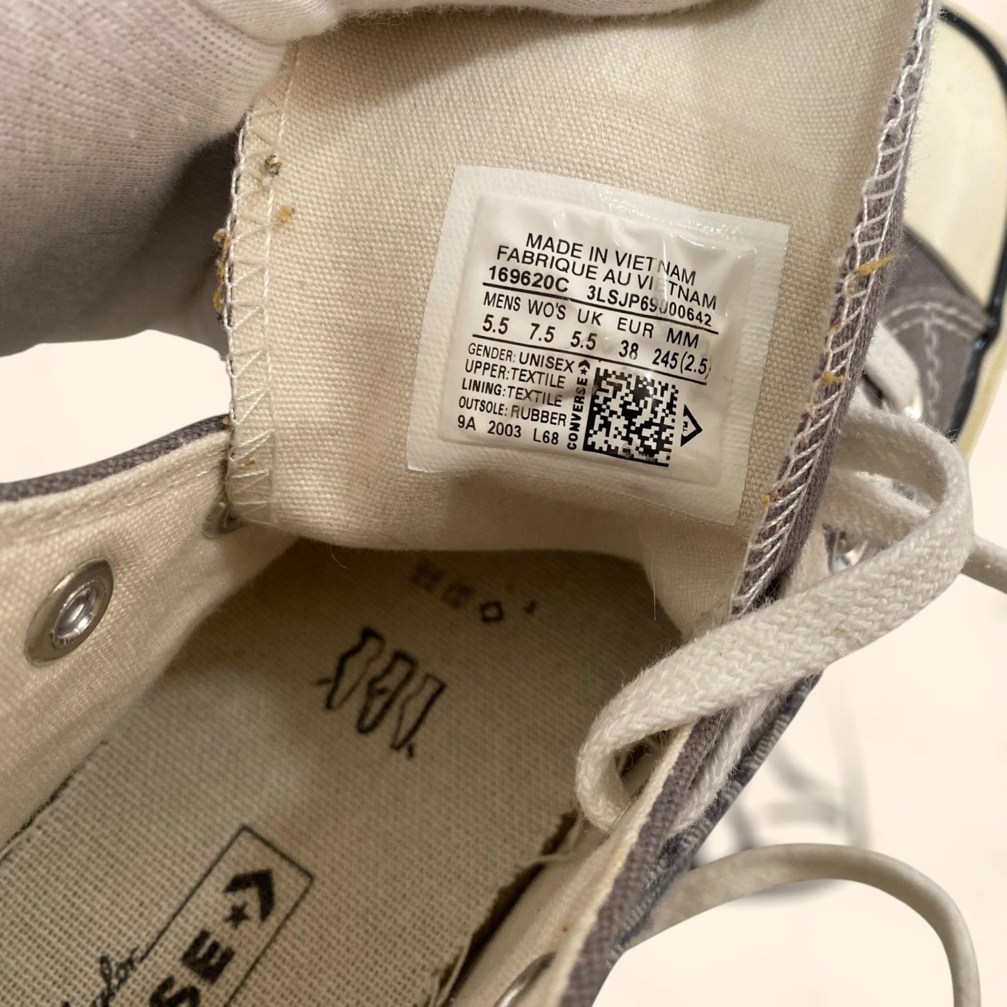 Zapatillas Converse edición limitada año 2003