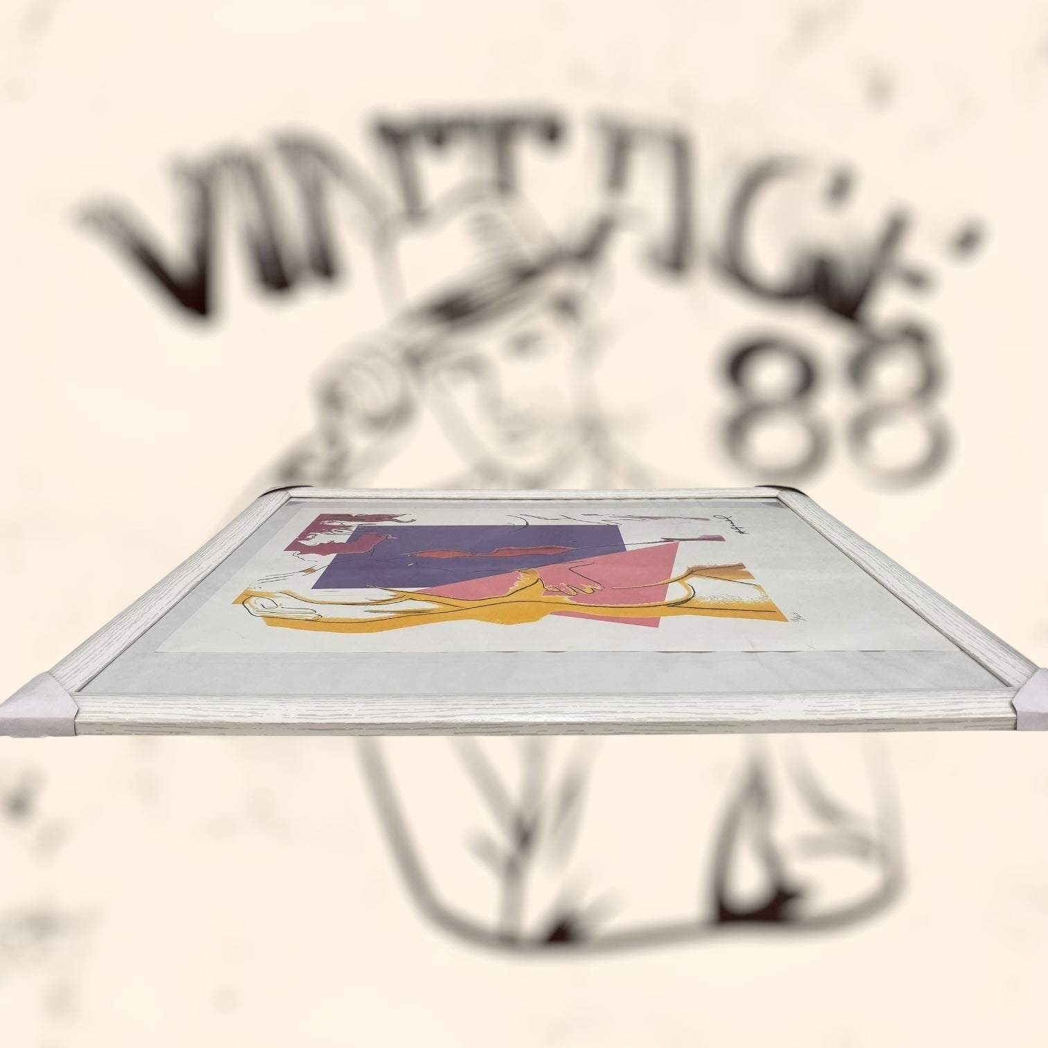 Litografía Love de Andy Warholl con certificado de autenticidad