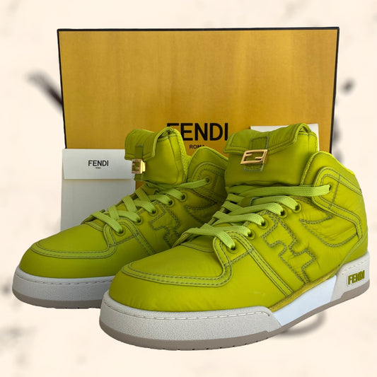 Zapatillas Fendi Nylon Math High “Nuevas”