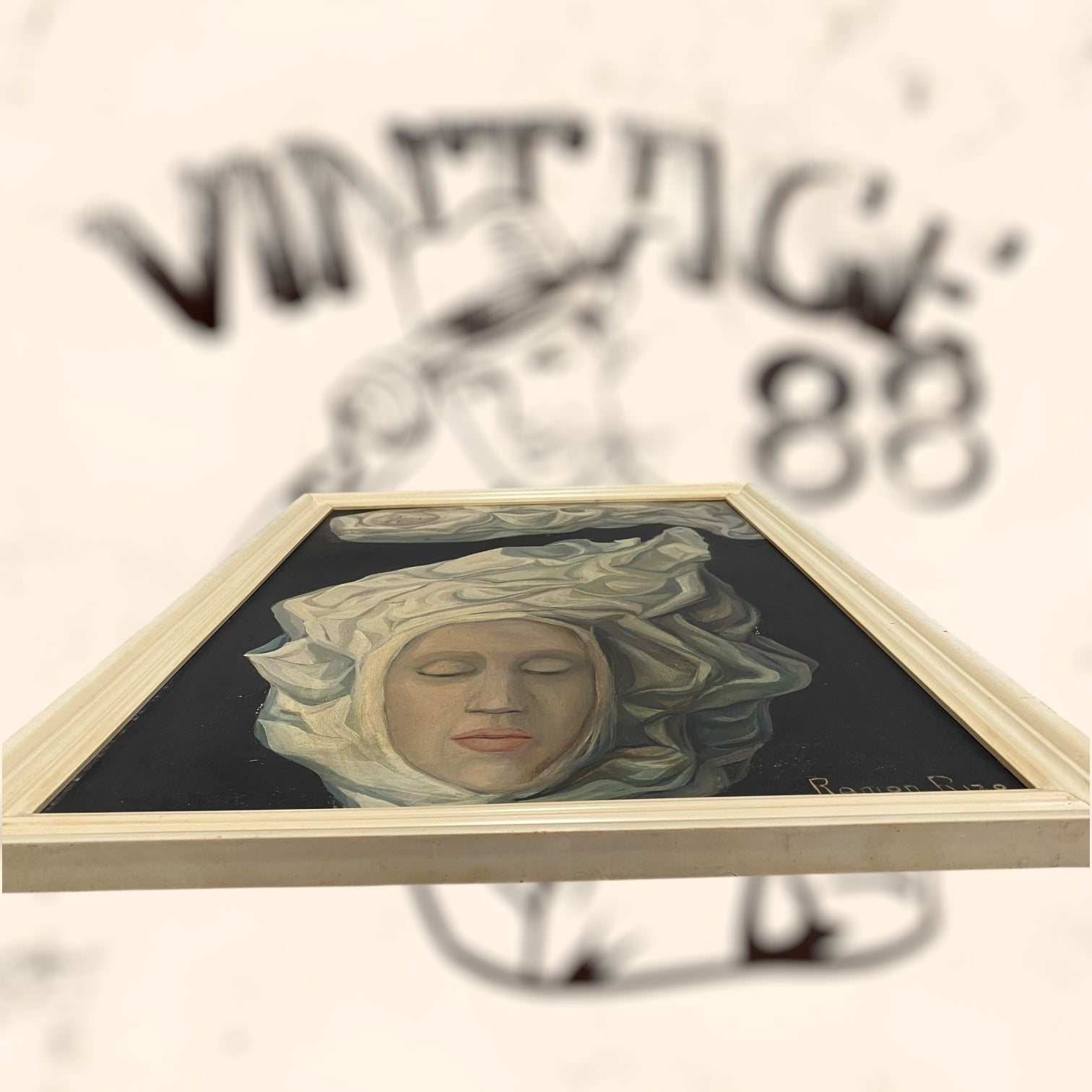 Óleo sobre tabla de Ramón Rizo