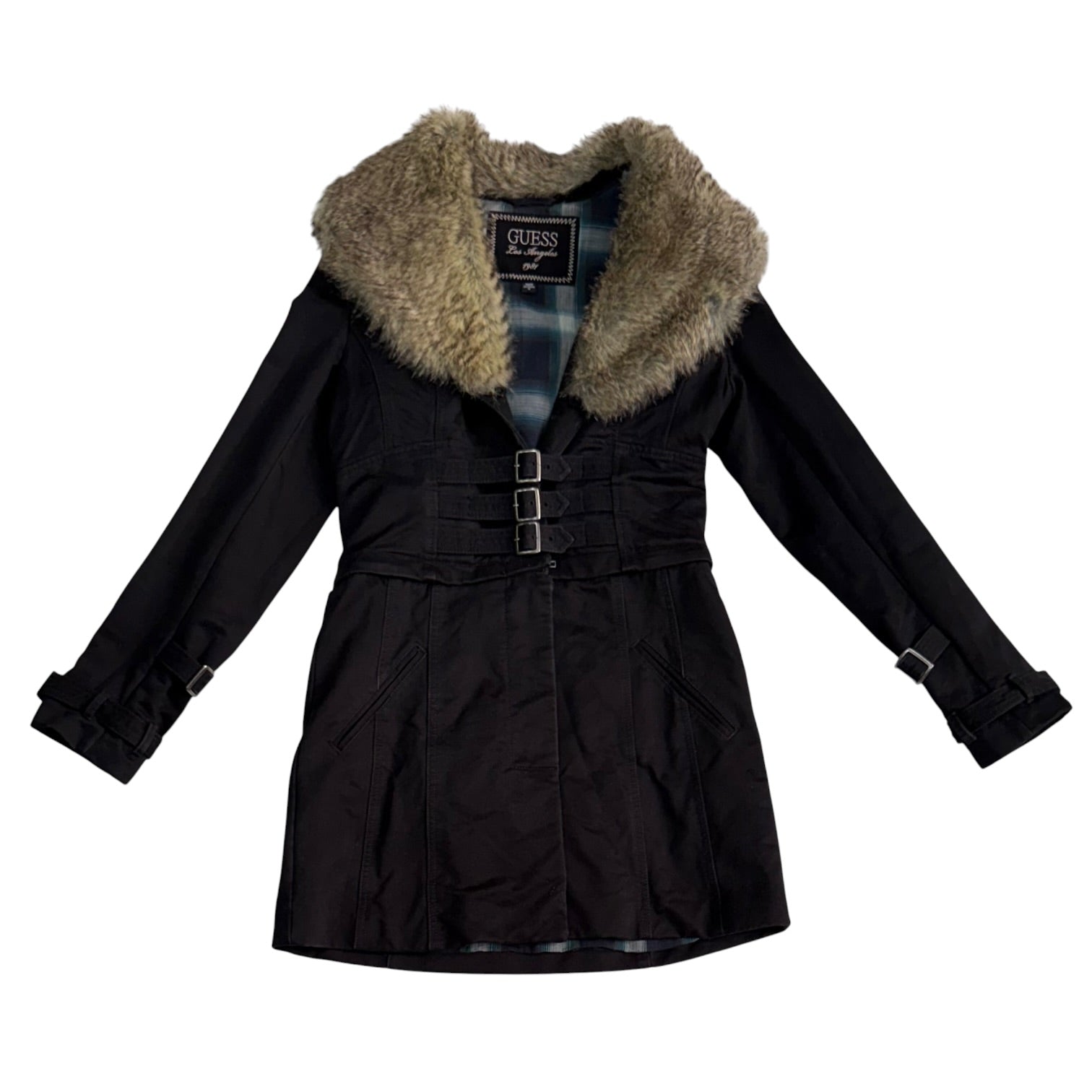 Abrigo Guess desmontable vintage
