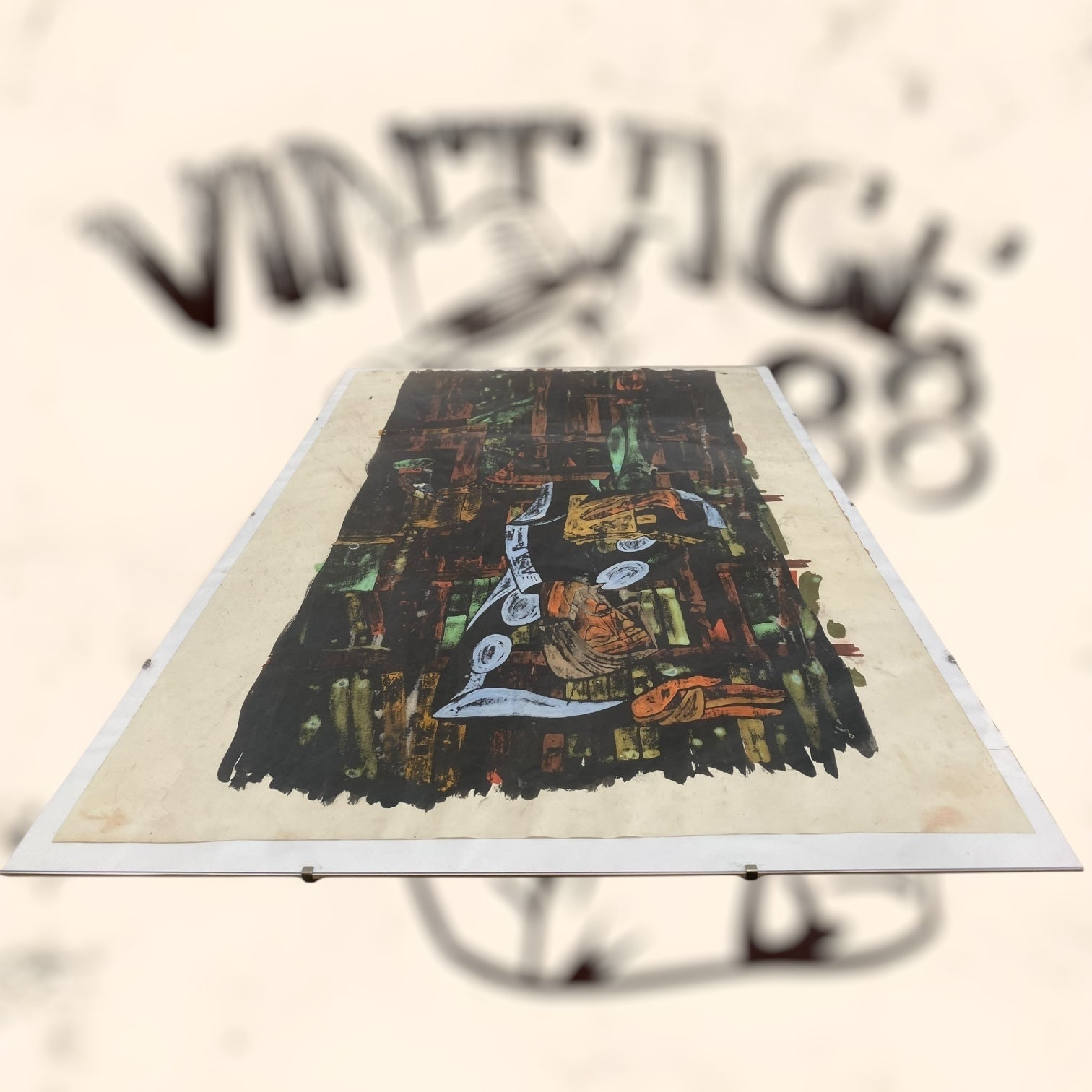 Pintura abstracta de Tino Calabuig