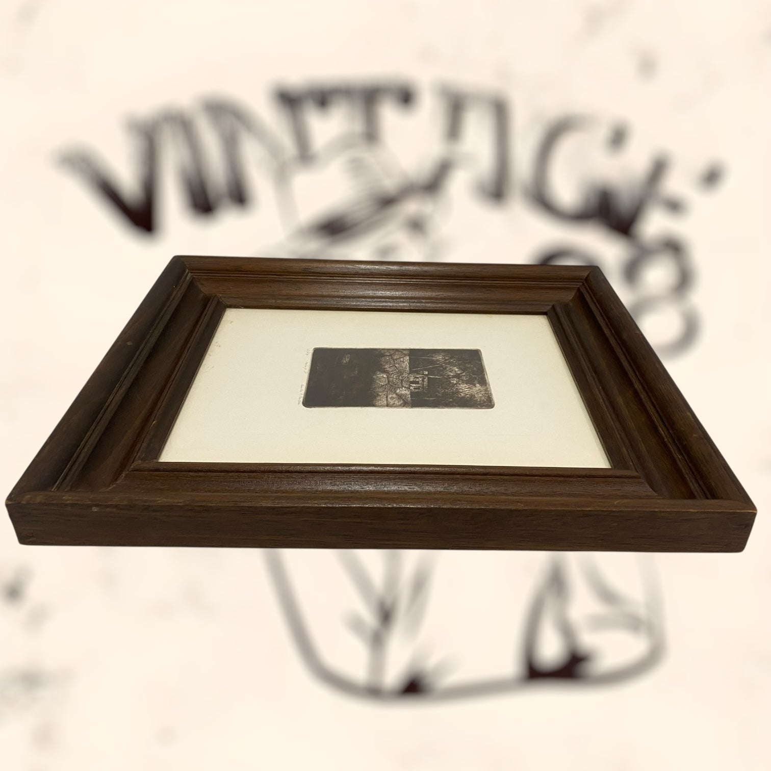 Grabado de Emilio D. Castelar firmado y numerado a lápiz