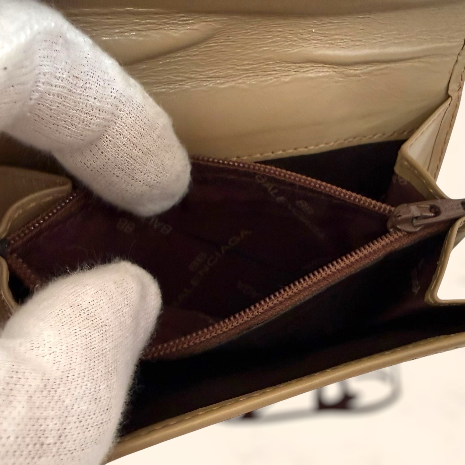 Cartera Balenciaga de piel vintage