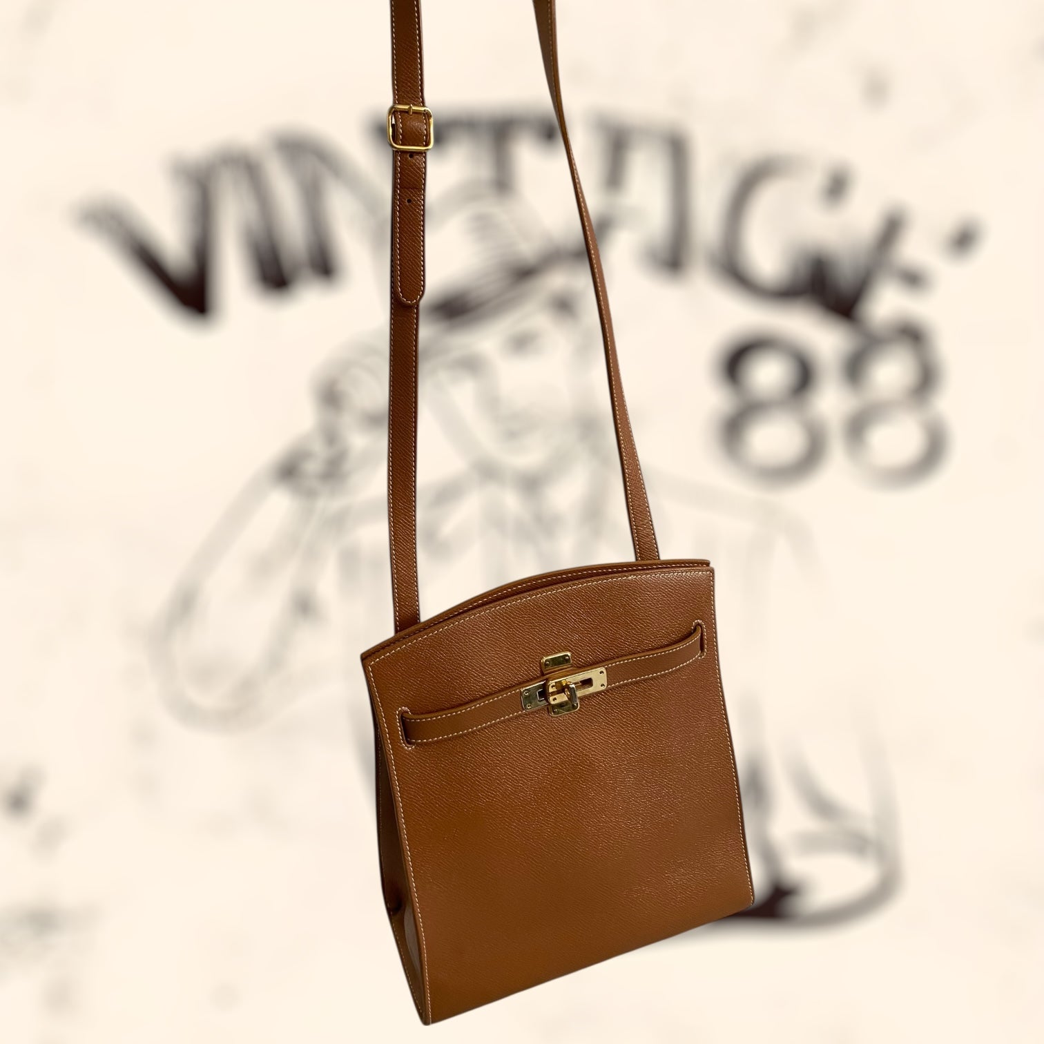 Bolso Cellerini Firenze de piel vintage