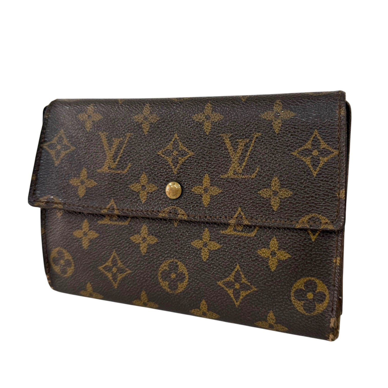 Cartera Louis Vuitton original de piel vintage