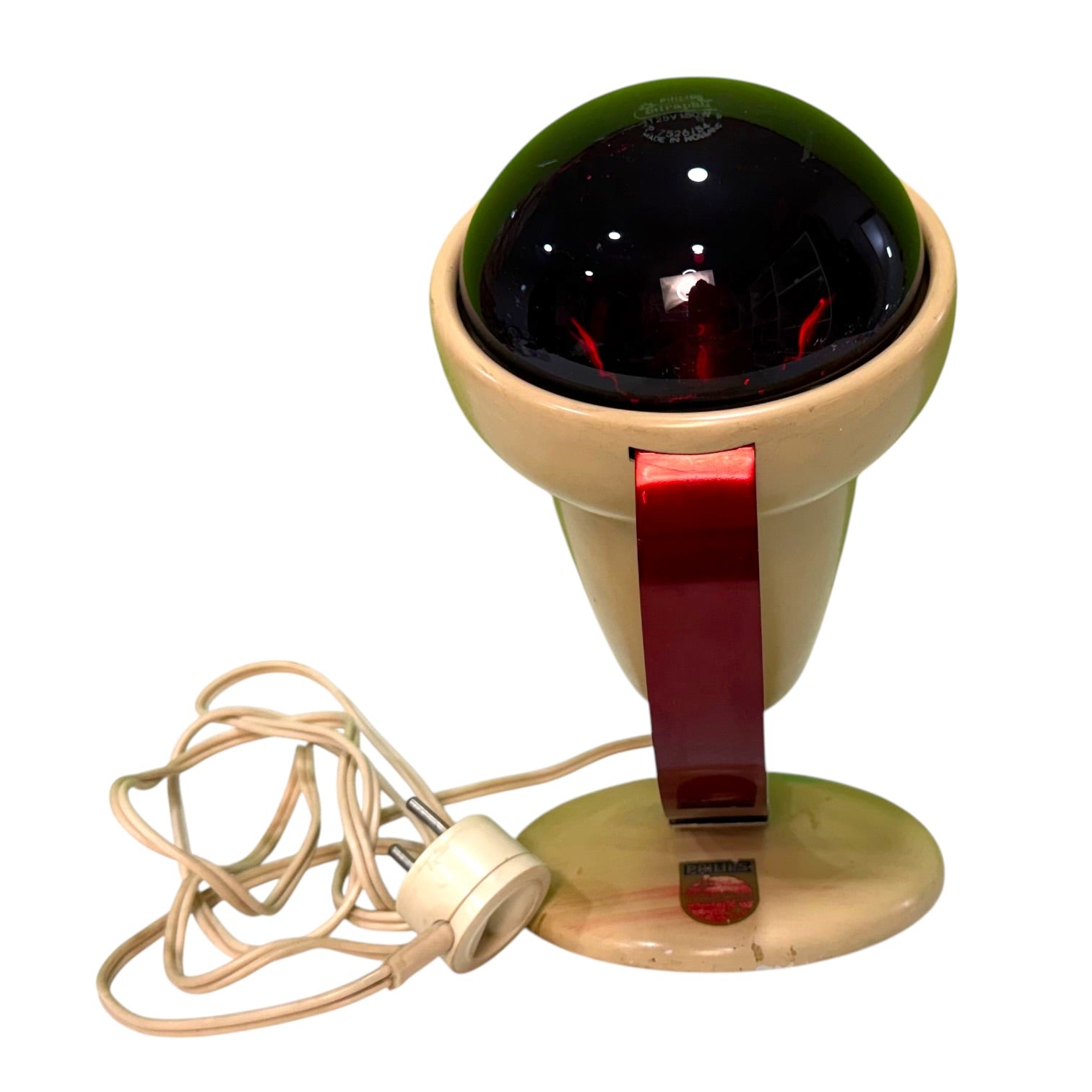 Lámpara de calor Philips Infraphil diseñada por Charlotte Perriand vintage