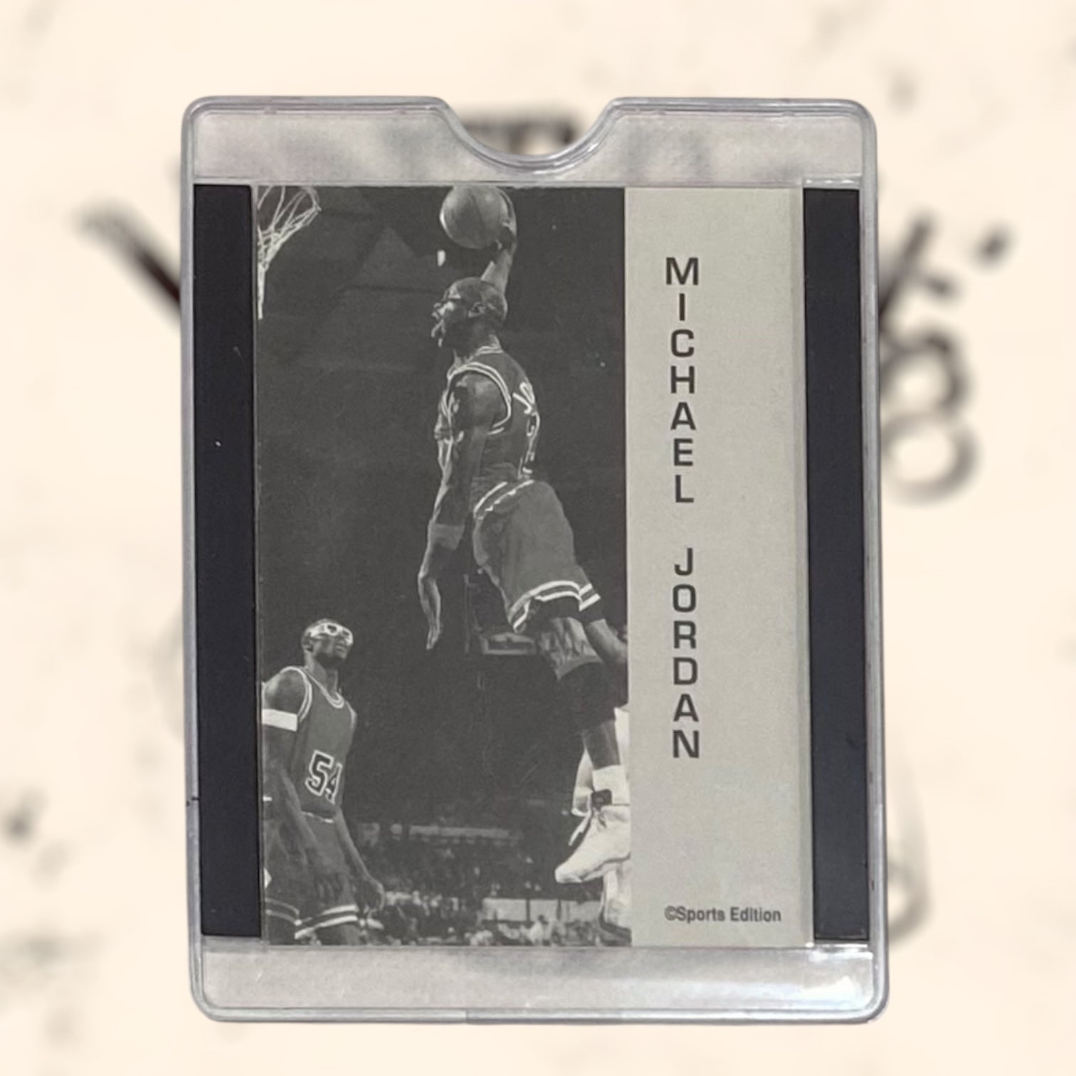 Tarjeta holográfica de Michael Jordan Top Guns Sport Edition