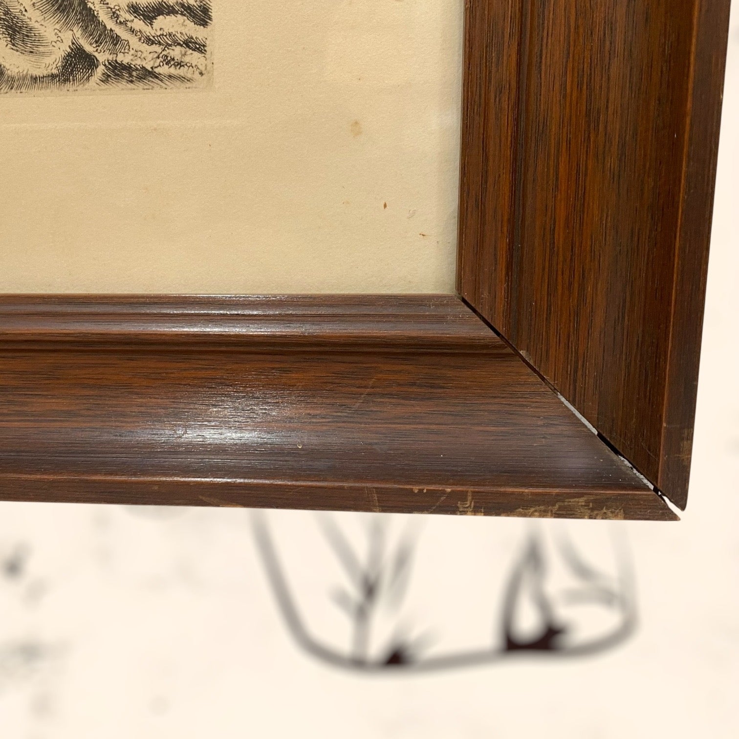 Pareja de grabados Navíos de guerra de Pieter Bruegel antiguos