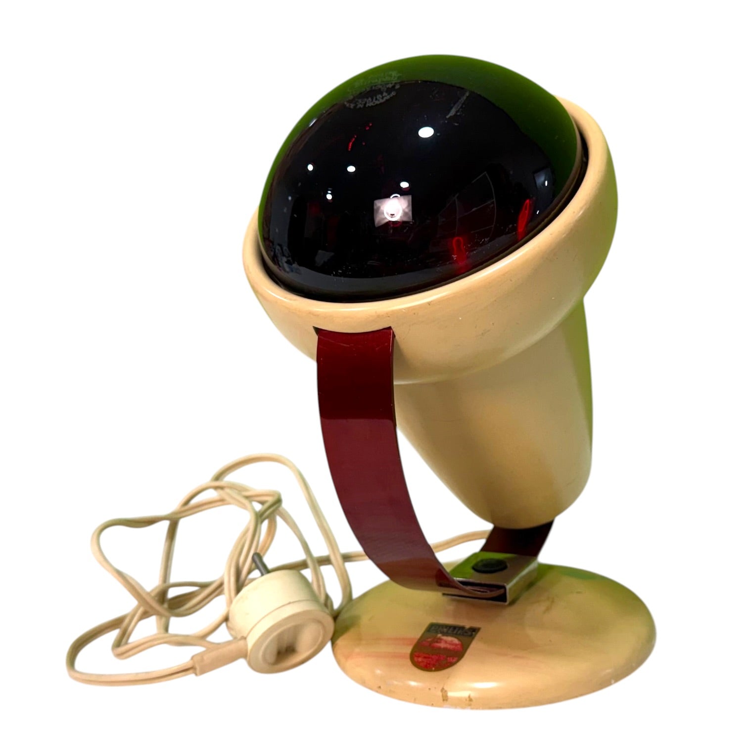 Lámpara de calor Philips Infraphil diseñada por Charlotte Perriand vintage