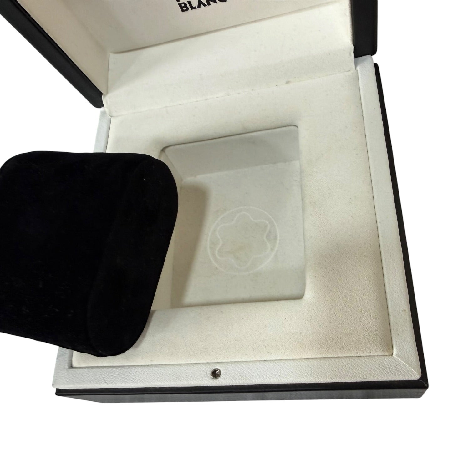 Set de Presentación Montblanc: Caja de Reloj, Estuche de Piel y documentos Meisterstück