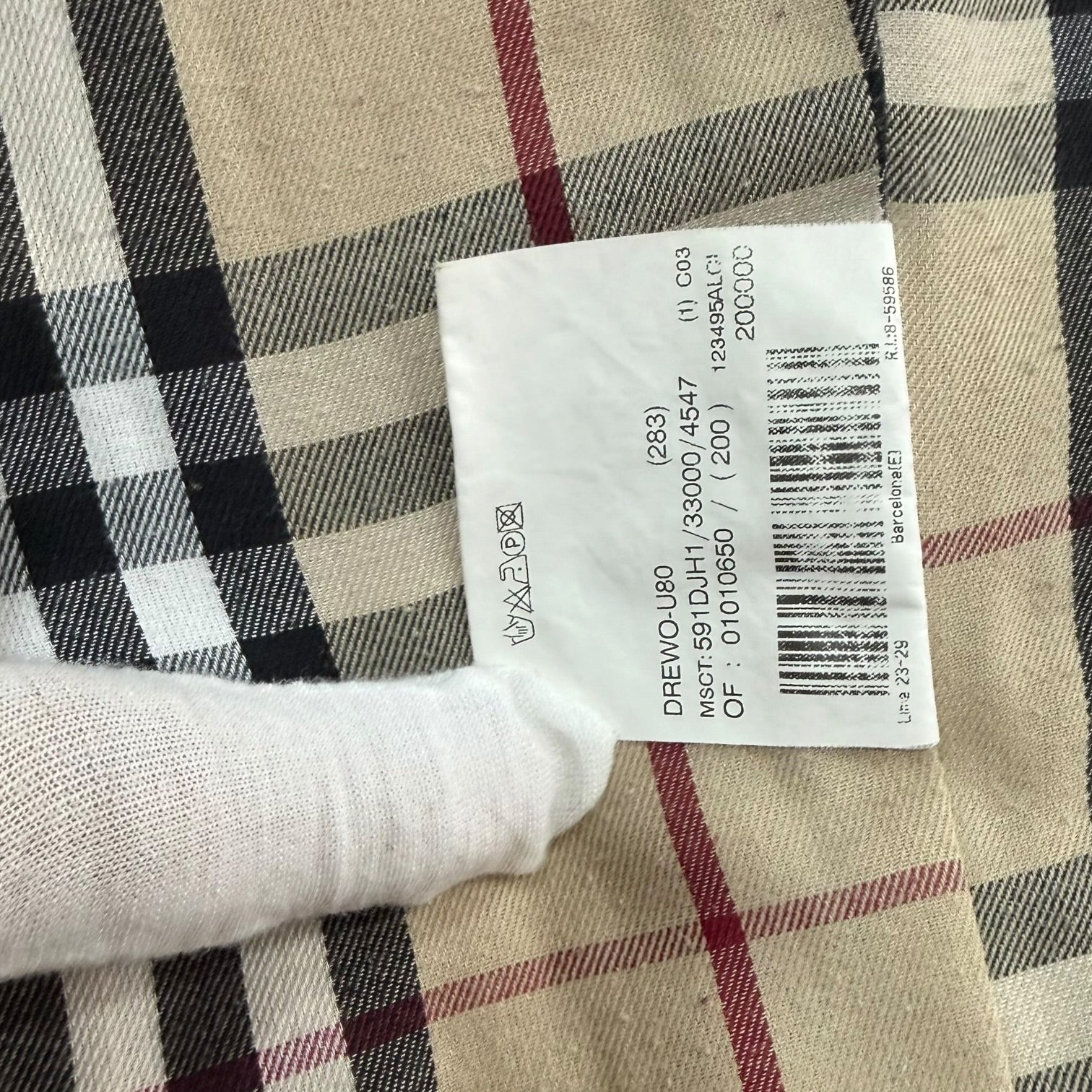 Cazadora Burberry vintage