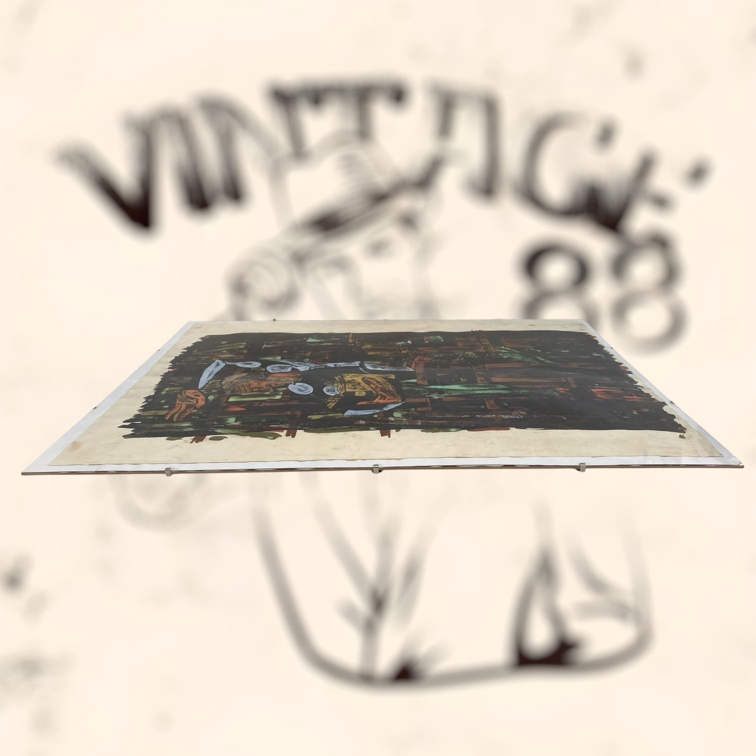 Pintura abstracta de Tino Calabuig