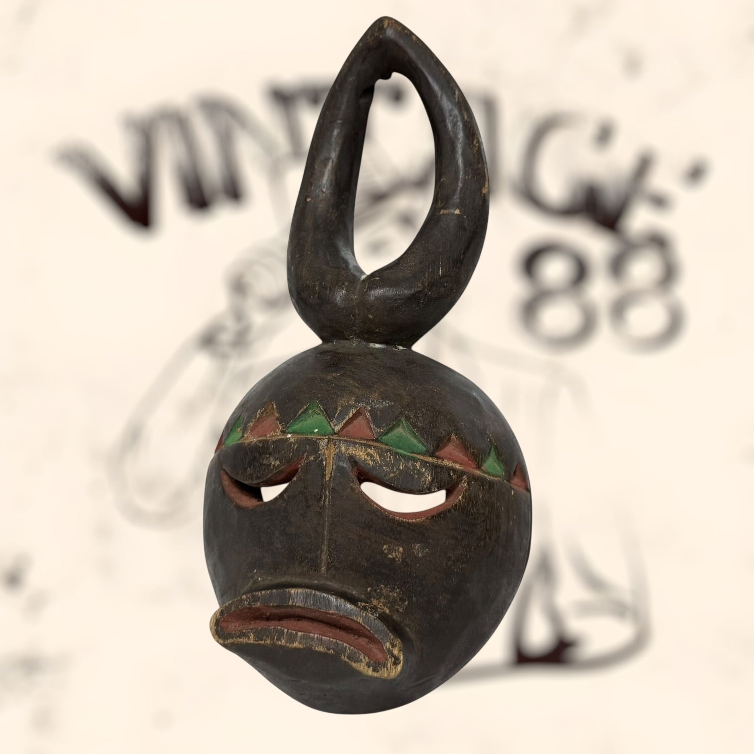 Máscara tribal Guro Africana