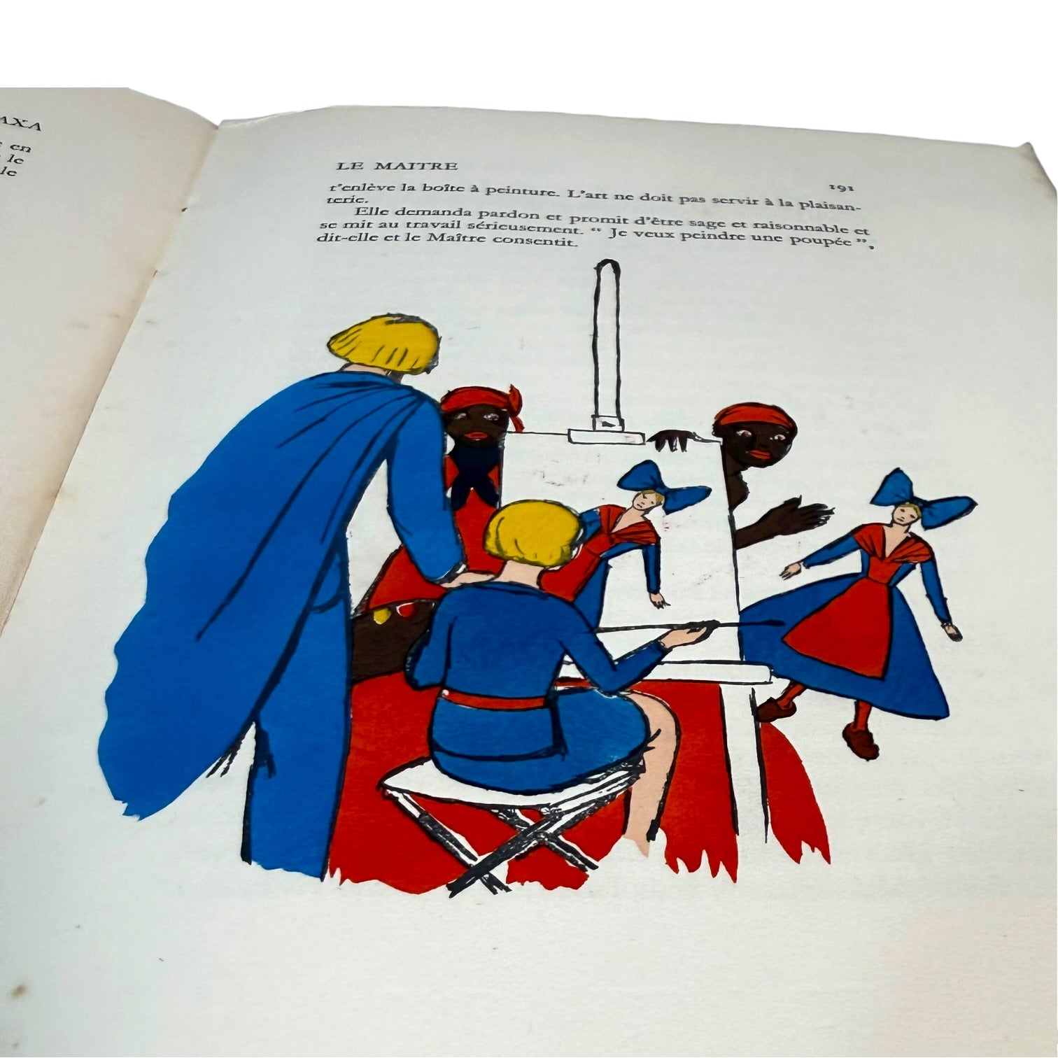Libro Contes pour Maxa del año 1929